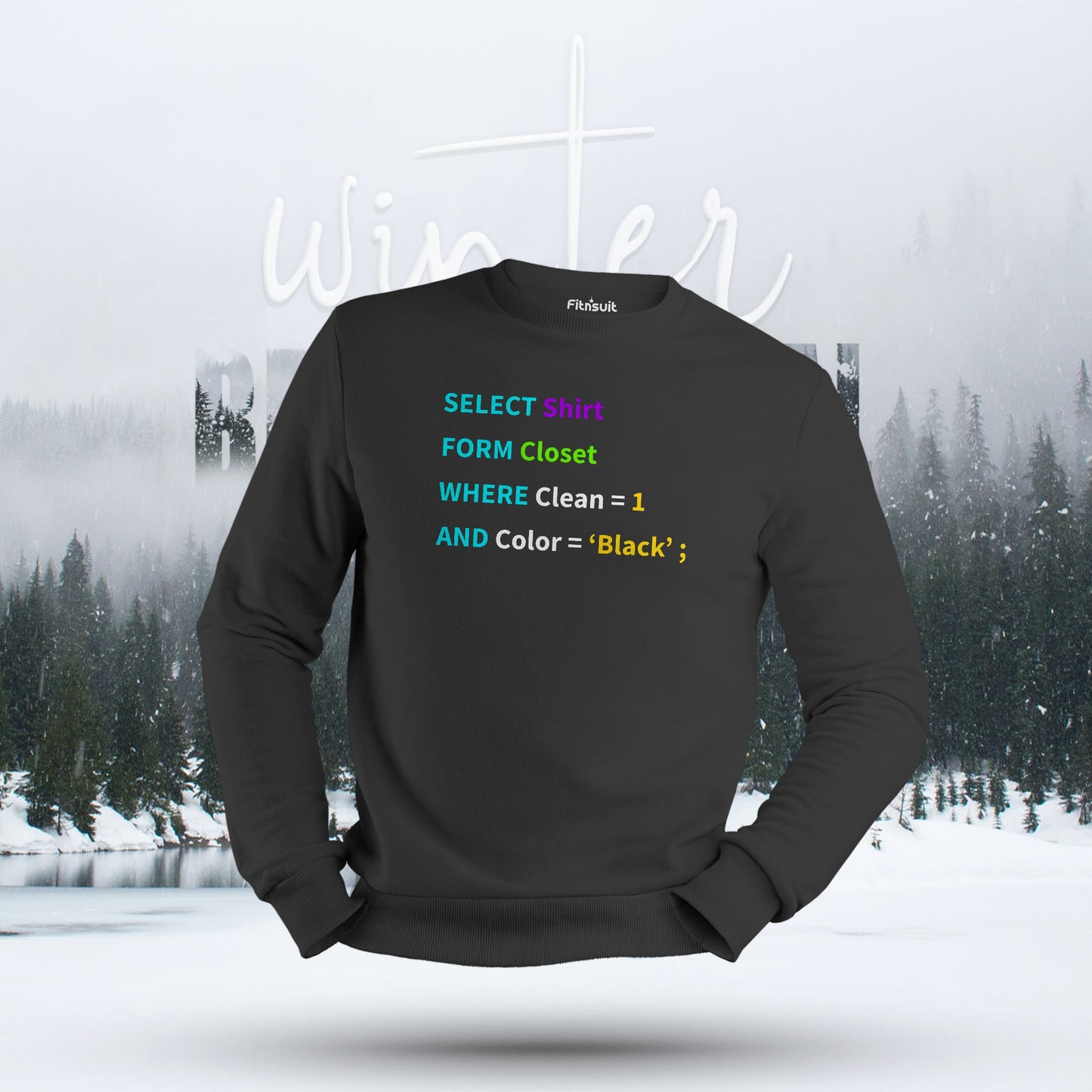 SQL Query SELECT Shirt Developer Hoodie & Sweatshirt