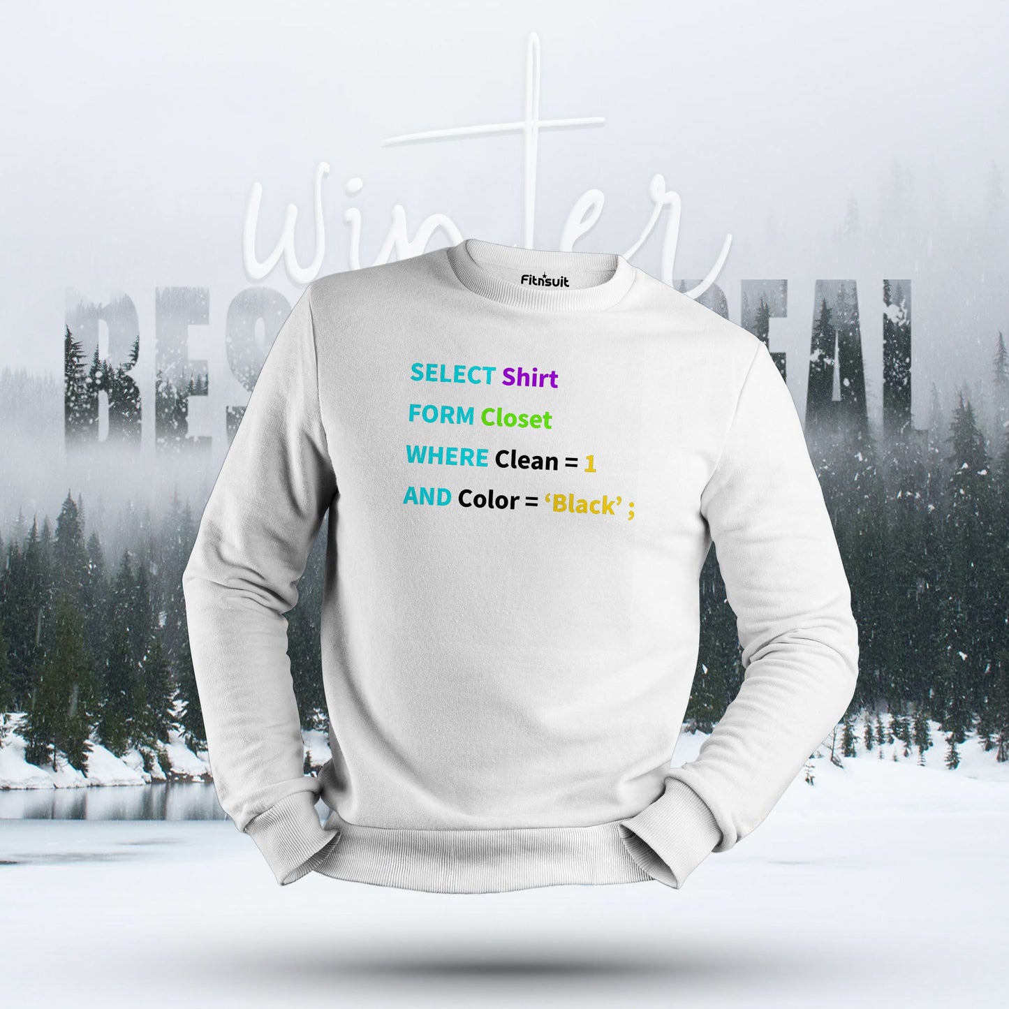 SQL Query SELECT Shirt Developer Hoodie & Sweatshirt
