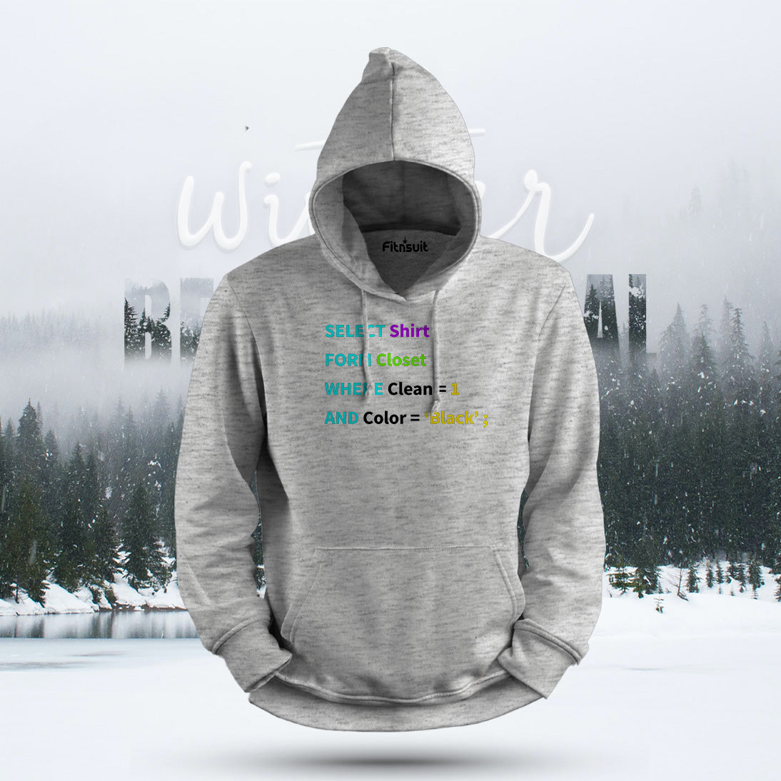 SQL Query SELECT Shirt Developer Hoodie & Sweatshirt