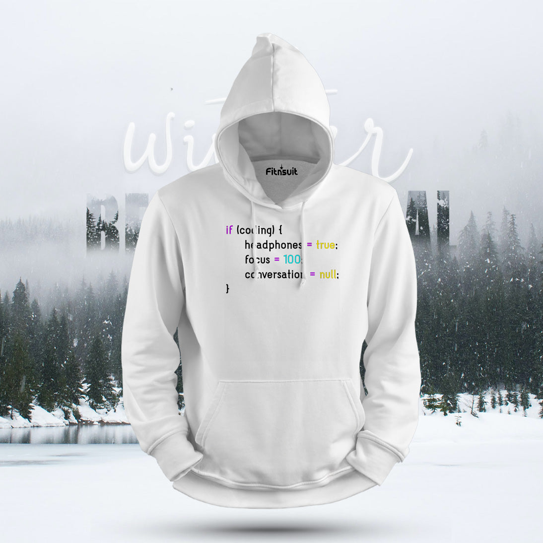 Coding Mode Script Syntax Hoodie & Sweatshirt