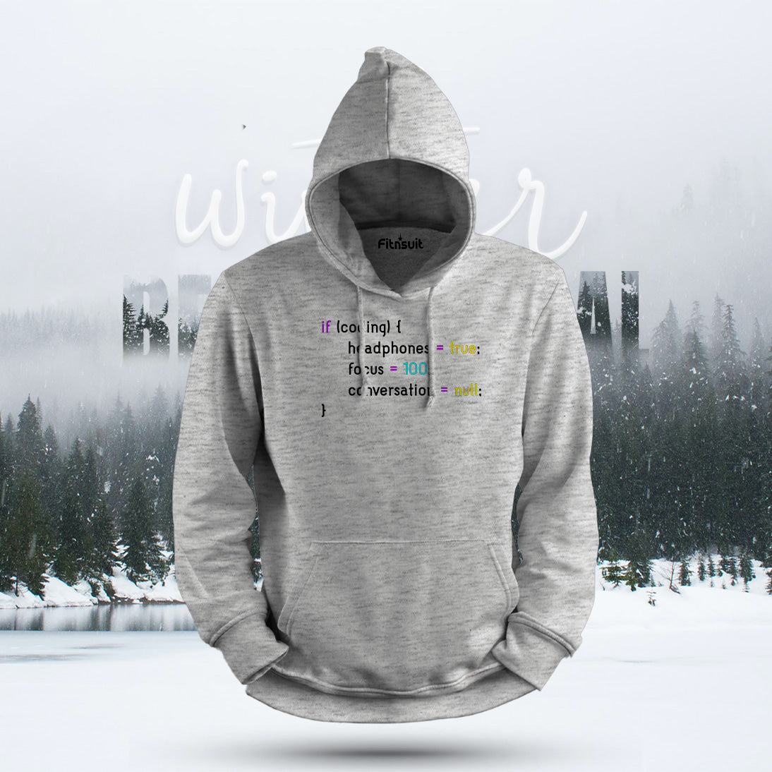 Coding Mode Script Syntax Hoodie & Sweatshirt