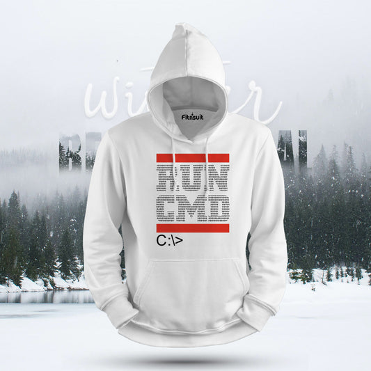 RUN CMD Command Line Geek Programmer Hoodie & Sweatshirt