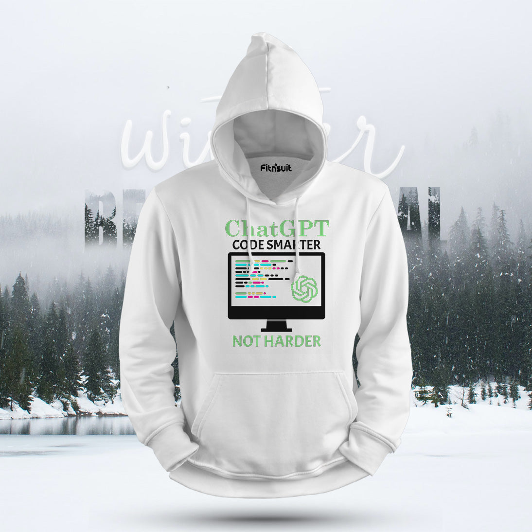 ChatGPT Code Smarter Not Harder Hoodie & Sweatshirt