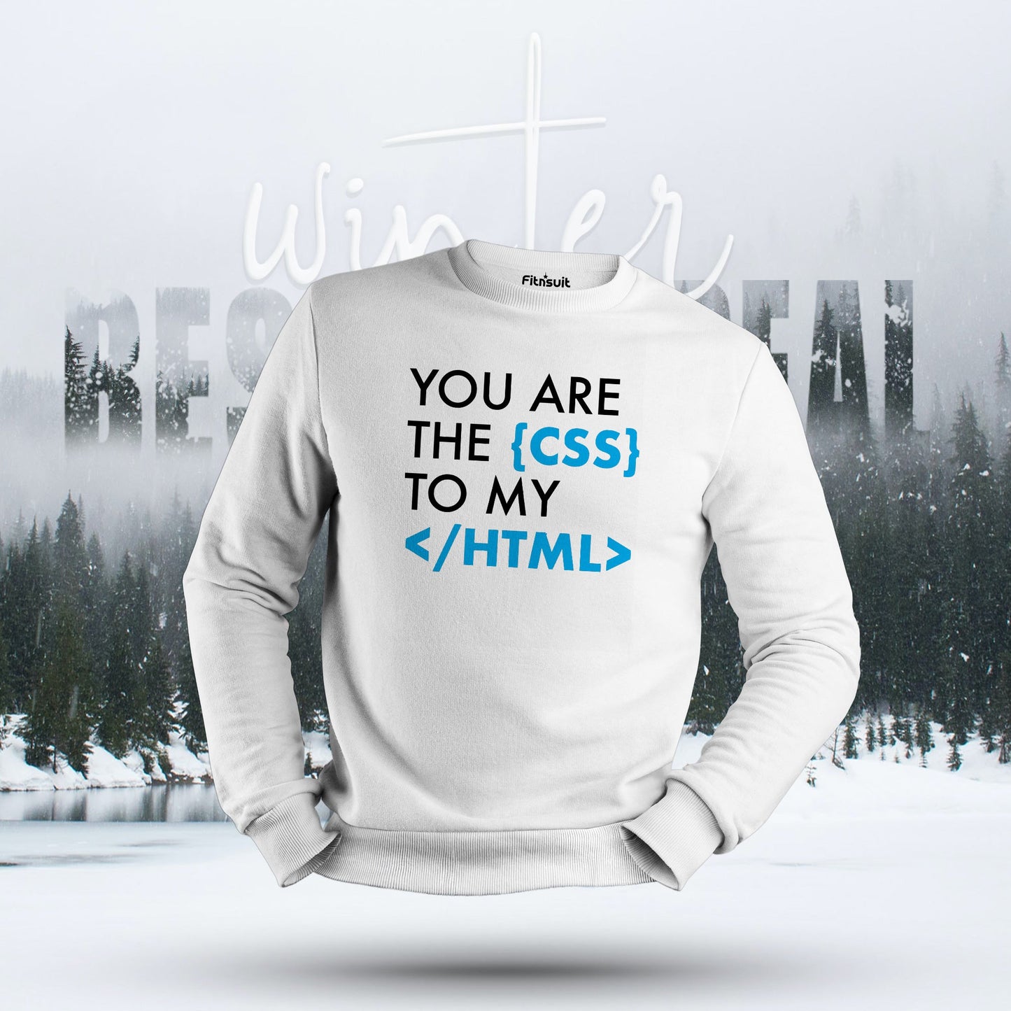 You Are the CSS to My HTML Love Programmer Hoodie & Sweatshirt