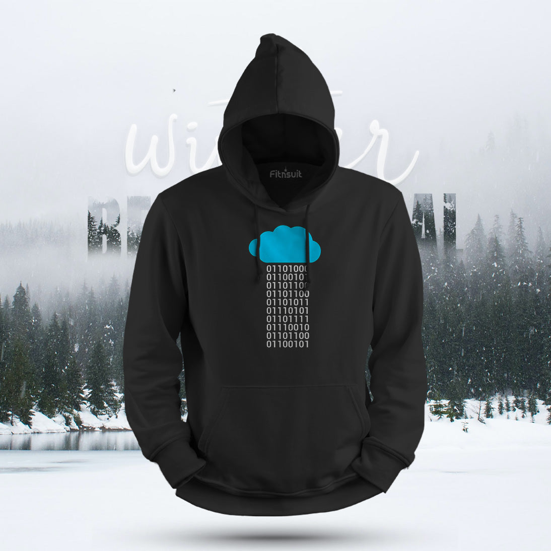 Binary Cloud Developer Design Hoodie & Sweatshirt