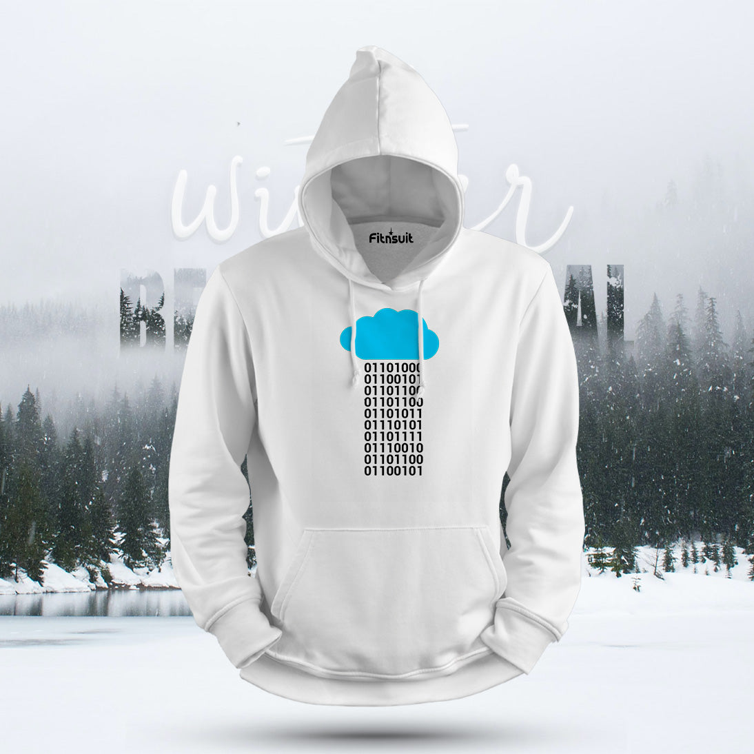 Binary Cloud Developer Design Hoodie & Sweatshirt