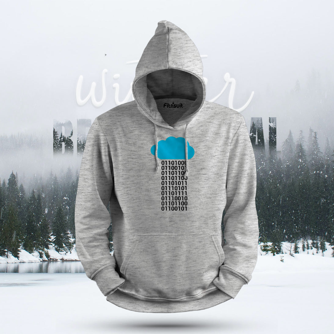 Binary Cloud Developer Design Hoodie & Sweatshirt
