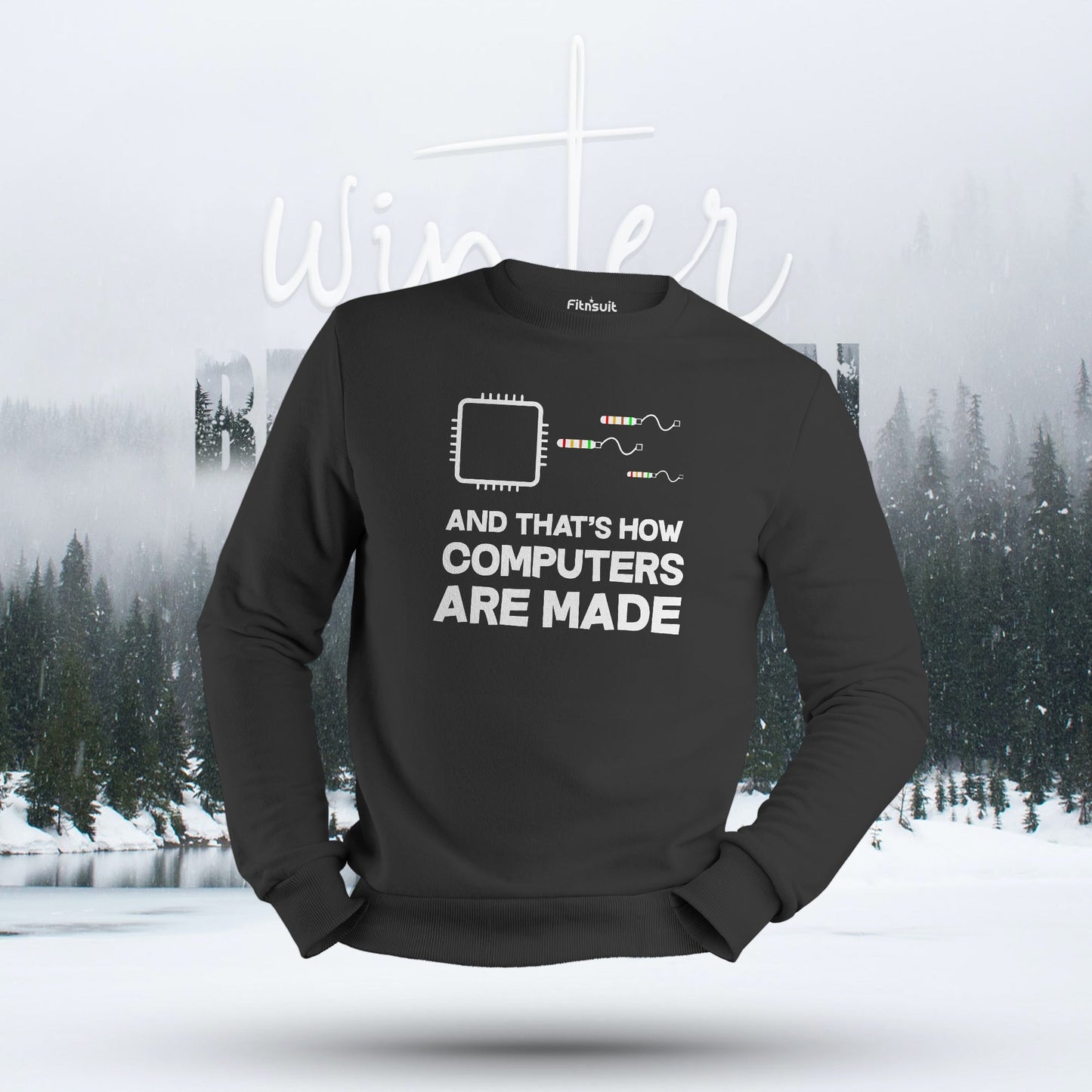 And That’s How Computers Are Made Chip Design Hoodie & Sweatshirt