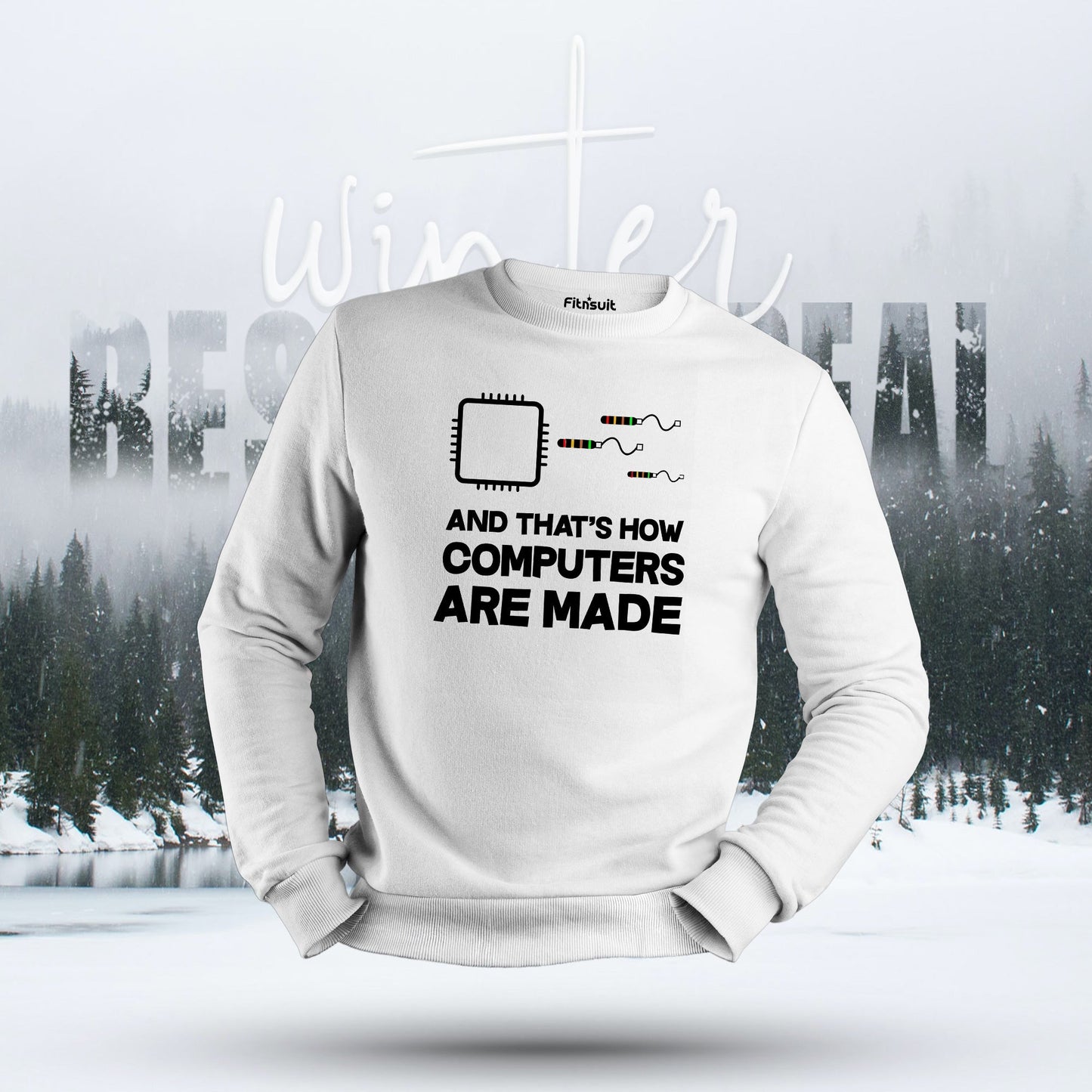 And That’s How Computers Are Made Chip Design Hoodie & Sweatshirt