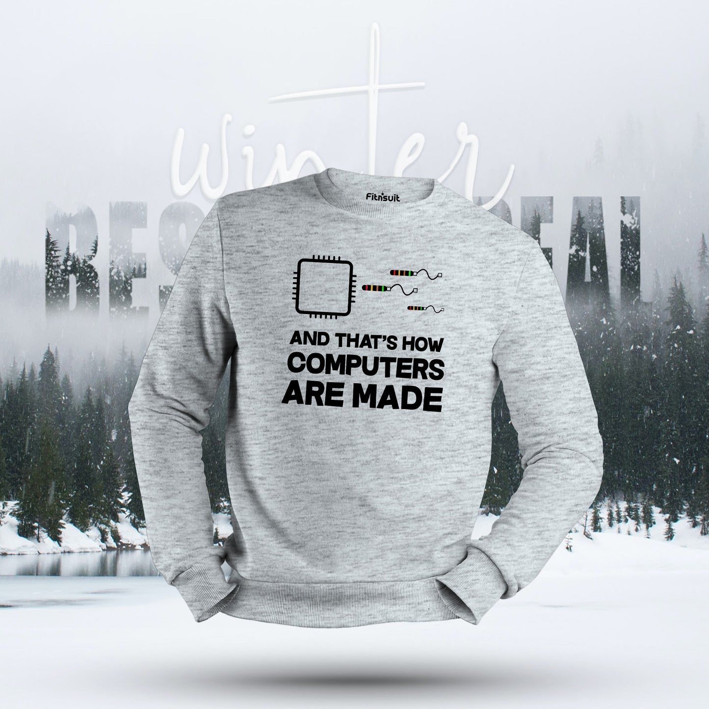 And That’s How Computers Are Made Chip Design Hoodie & Sweatshirt