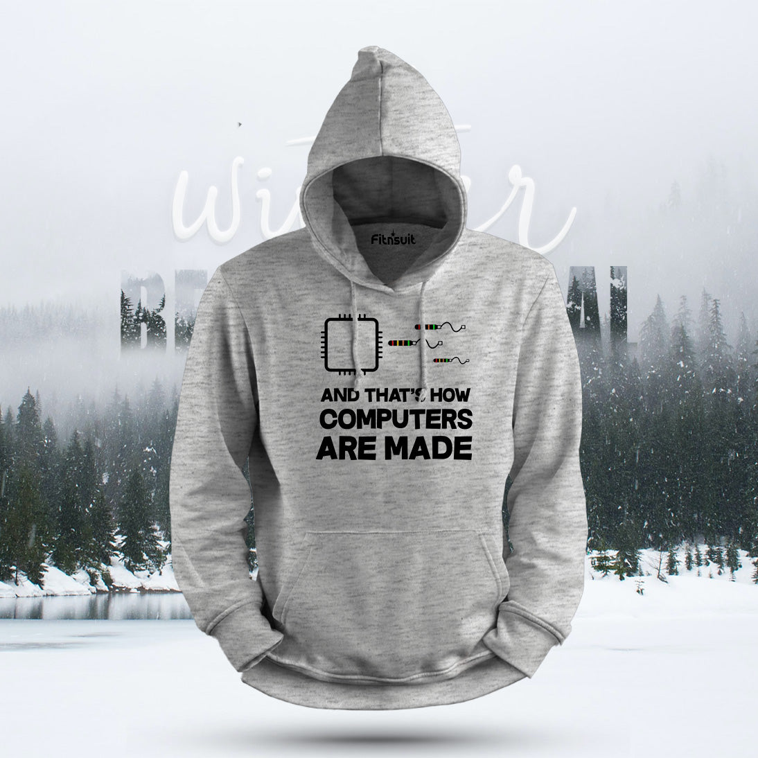 And That’s How Computers Are Made Chip Design Hoodie & Sweatshirt