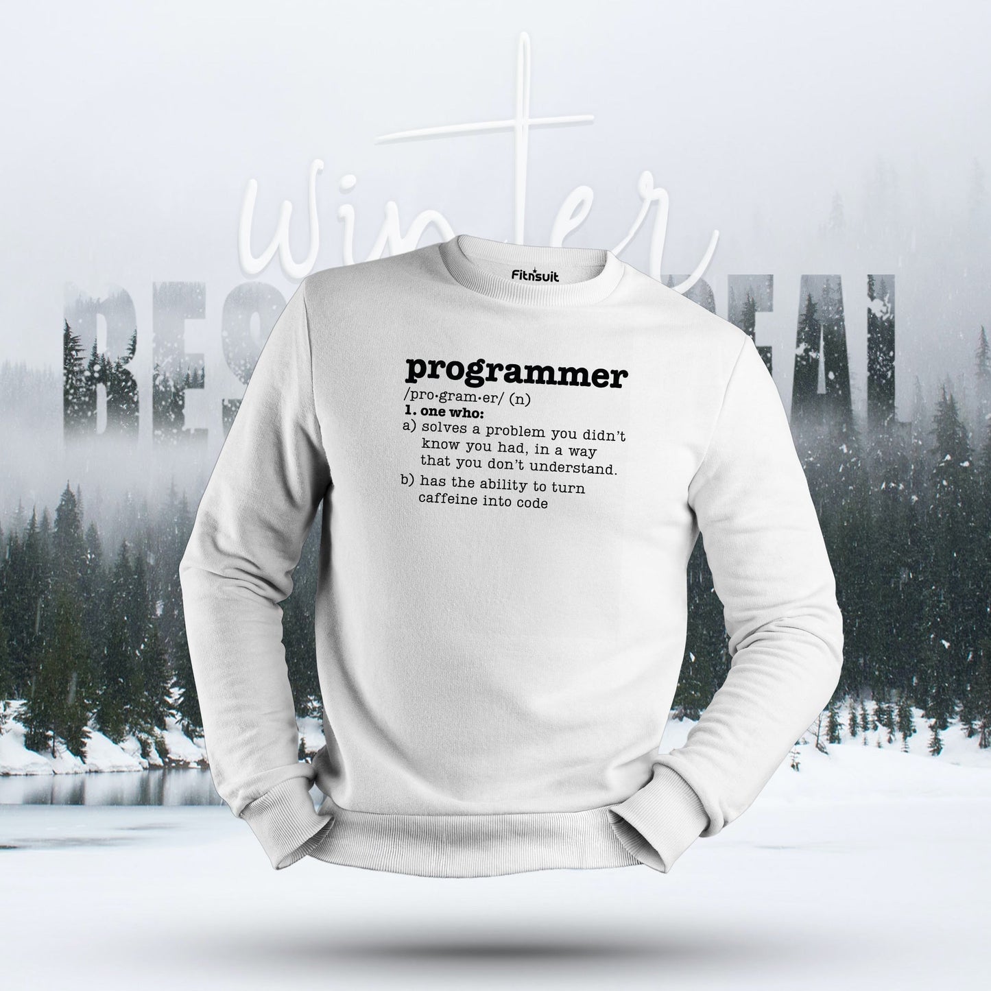 Programmer Definition Caffeine Powered Coder Hoodie & Sweatshirt