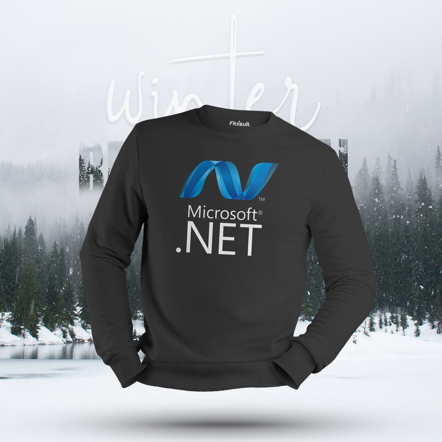 Microsoft .NET Developer Logo Hoodie & Sweatshirt