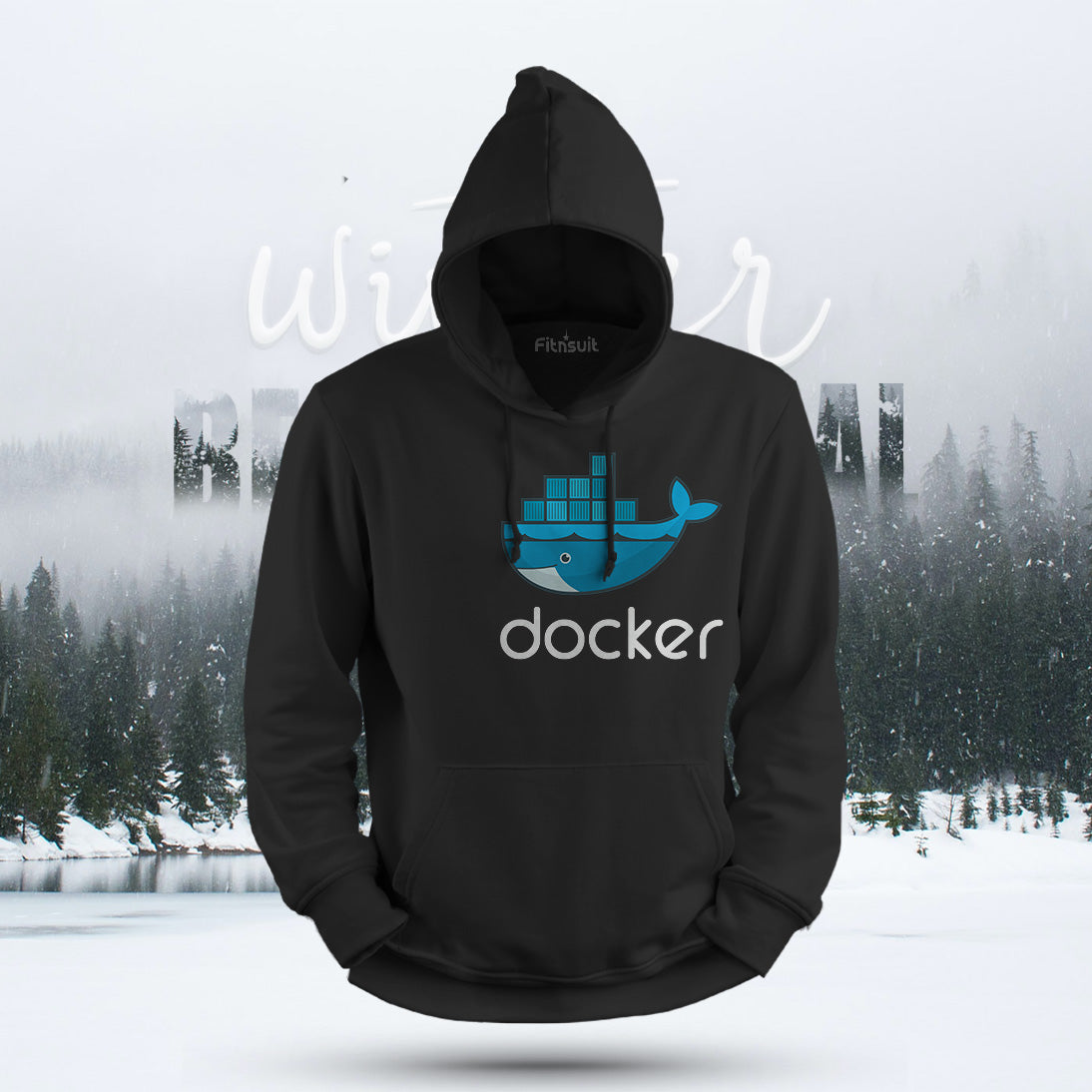 Docker Container Logo Developer Hoodie & Sweatshirt
