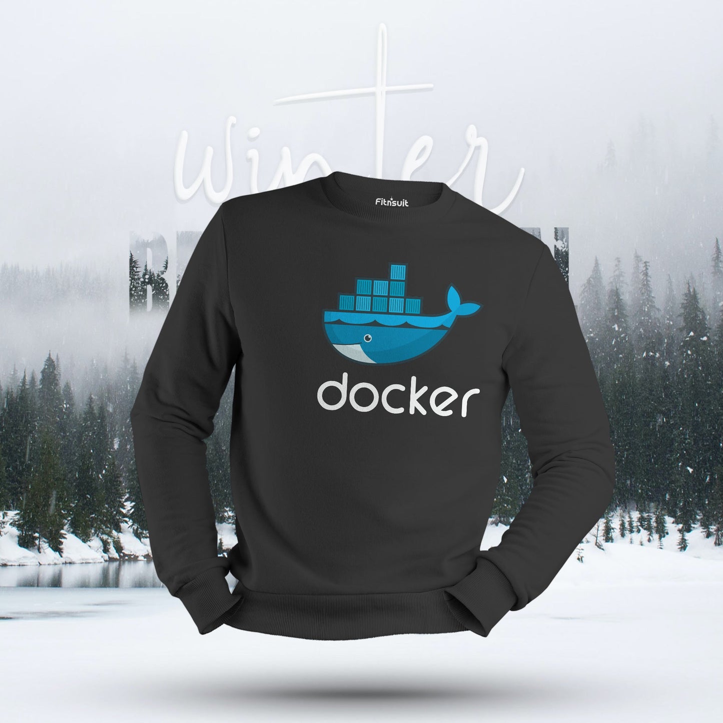 Docker Container Logo Developer Hoodie & Sweatshirt