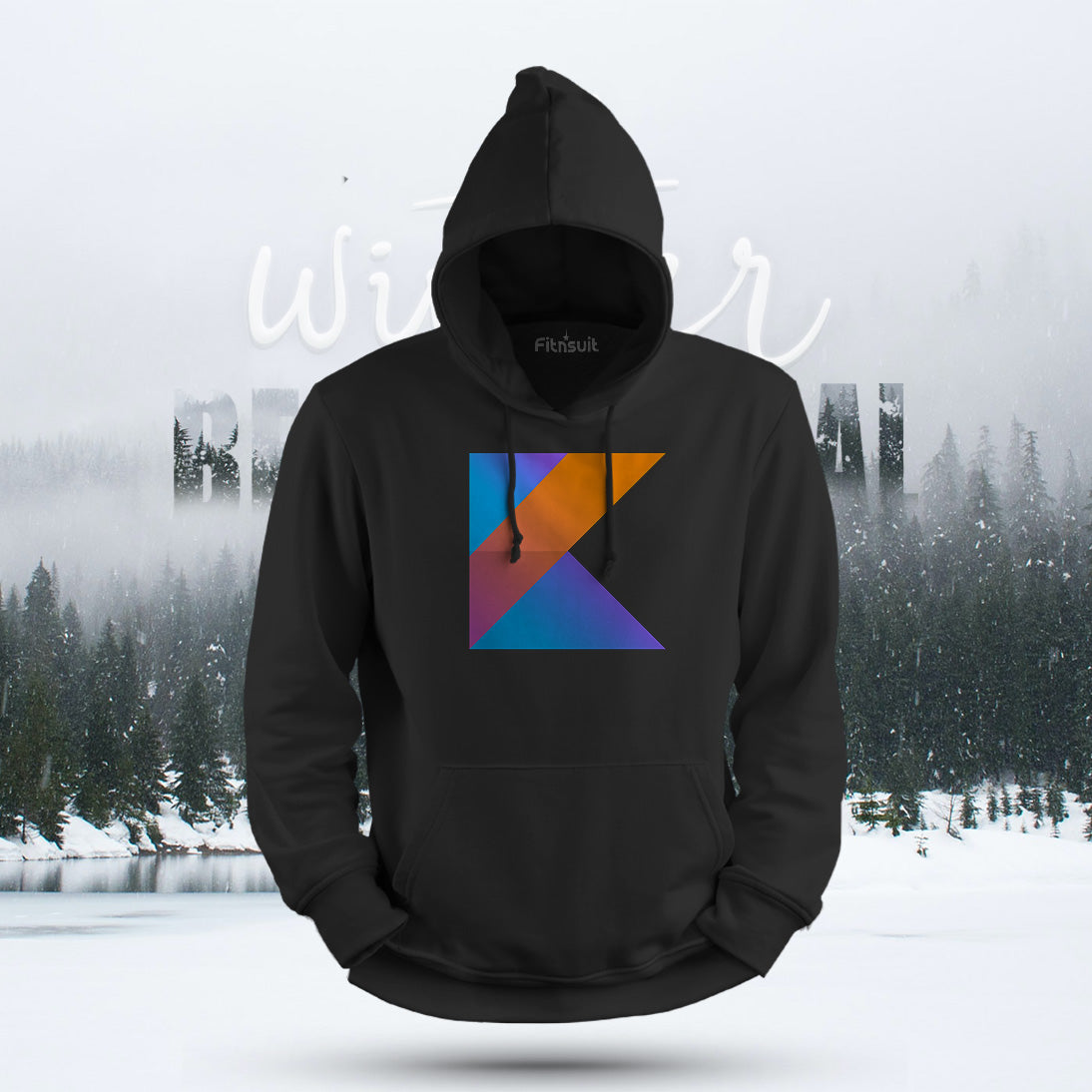 Kotlin Developer Gradient Logo Hoodie & Sweatshirt