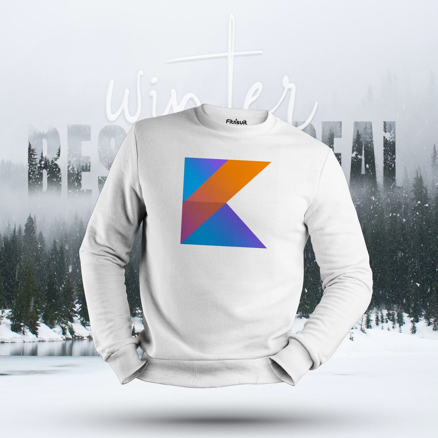 Kotlin Developer Gradient Logo Hoodie & Sweatshirt