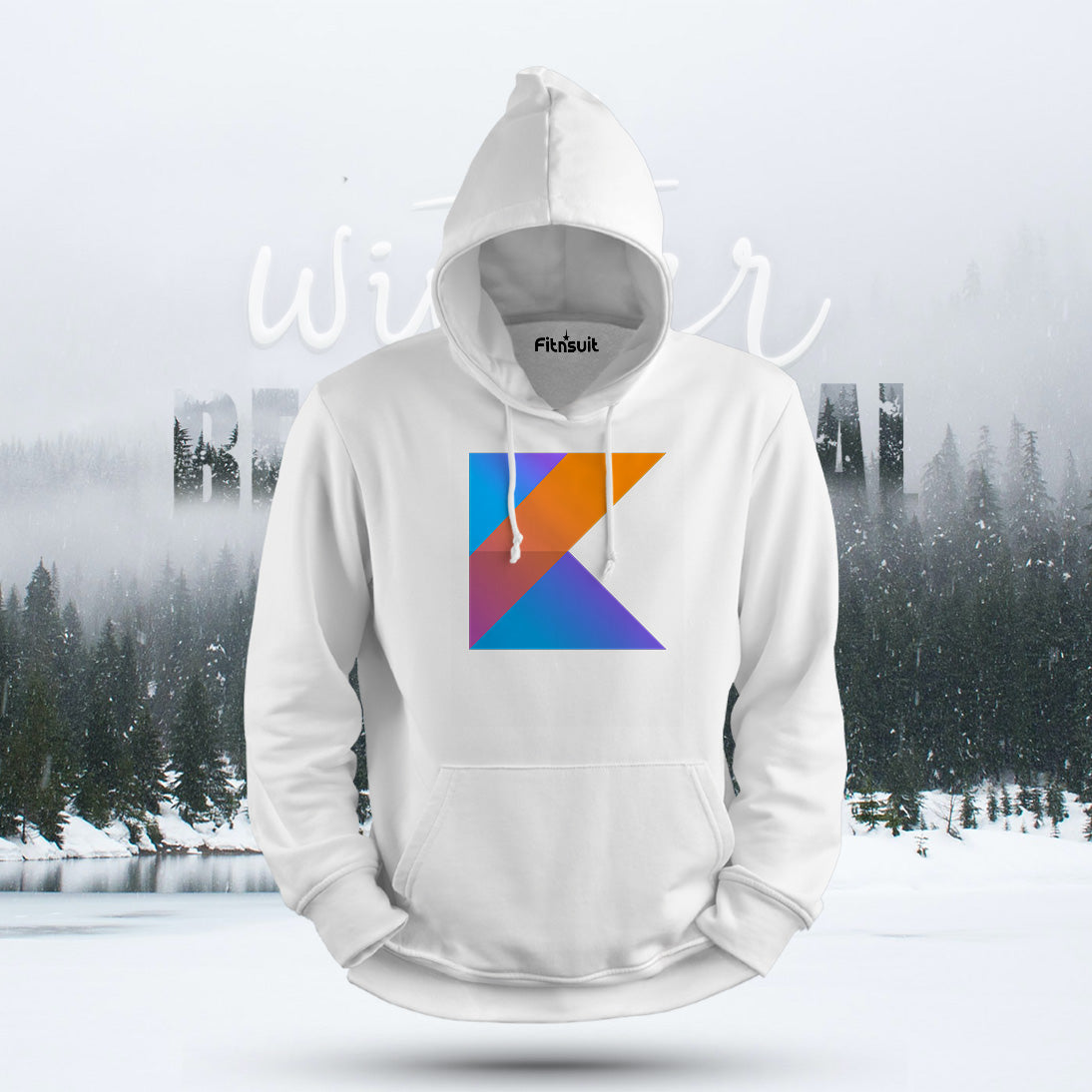 Kotlin Developer Gradient Logo Hoodie & Sweatshirt