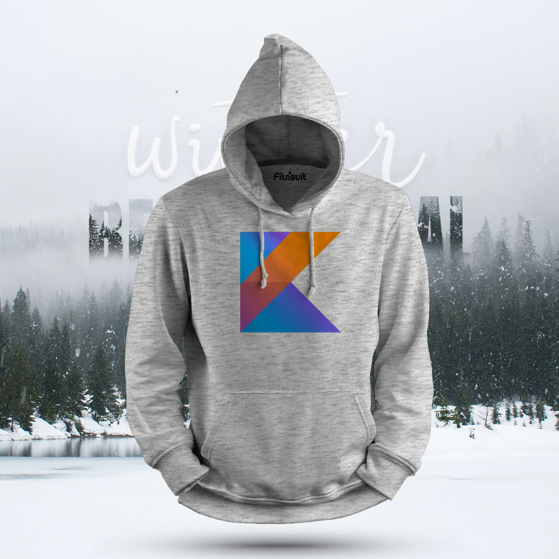 Kotlin Developer Gradient Logo Hoodie & Sweatshirt