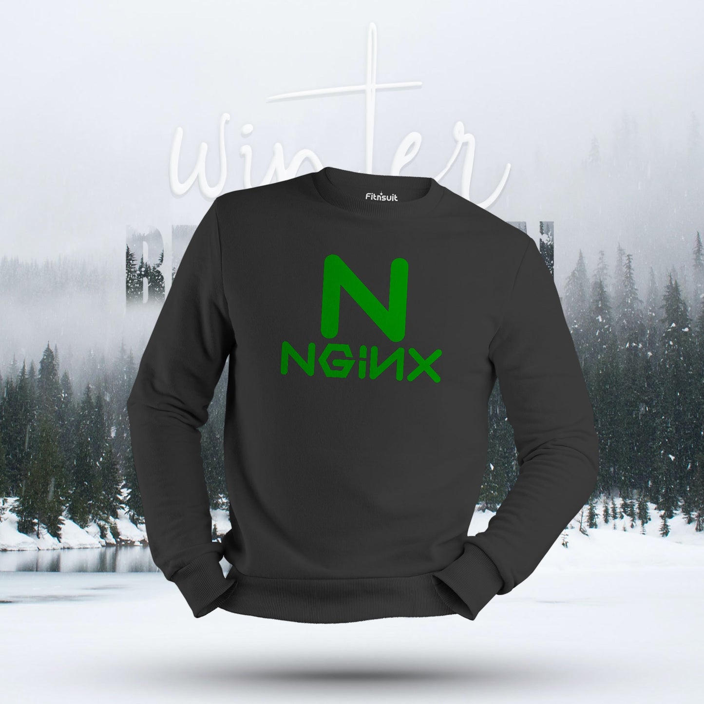 Nginx Server Developer Logo Hoodie & Sweatshirt