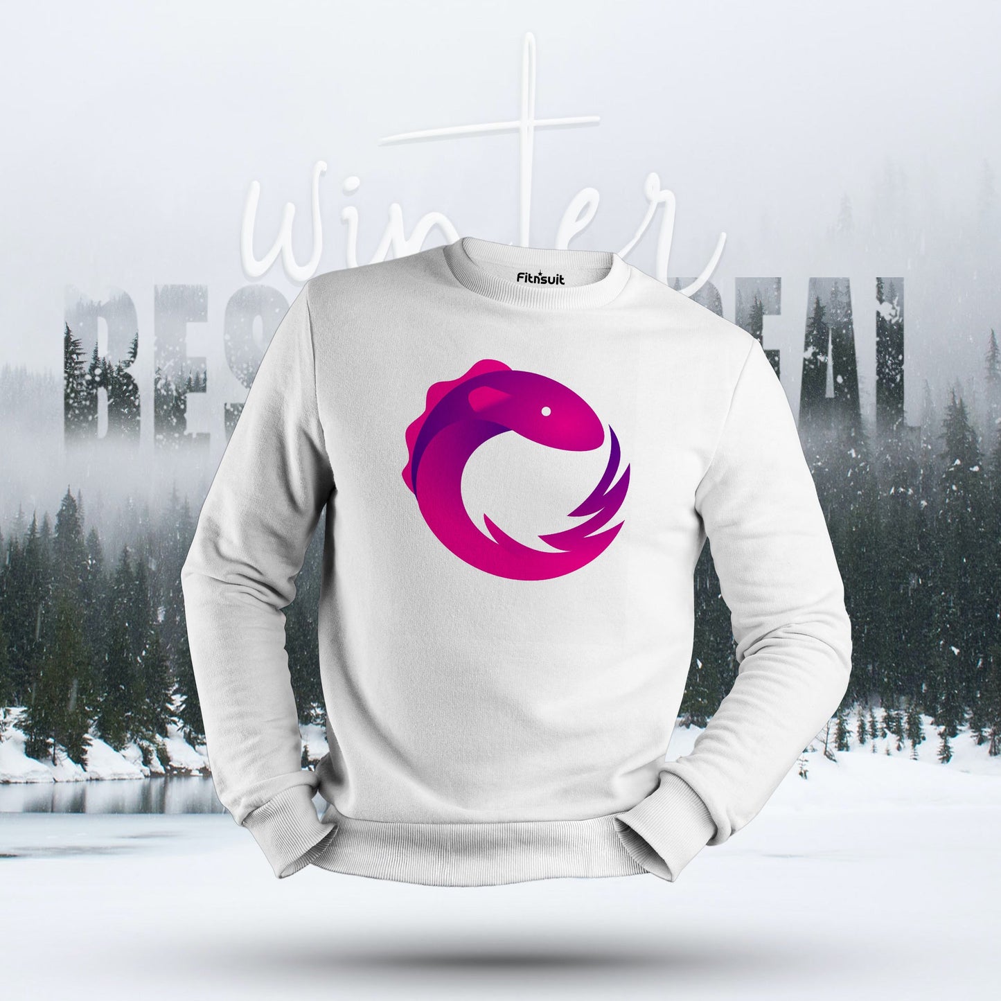 RxJS Reactive Developer Logo Hoodie & Sweatshirt