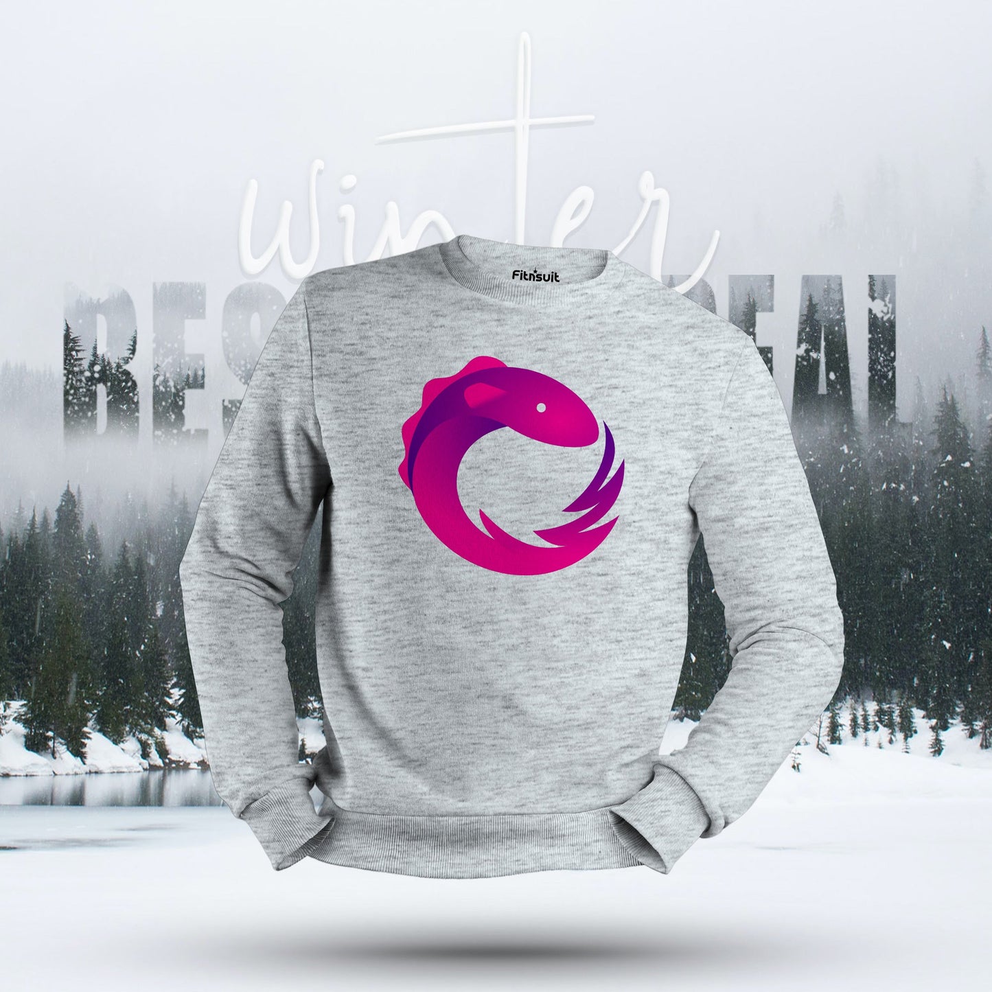 RxJS Reactive Developer Logo Hoodie & Sweatshirt