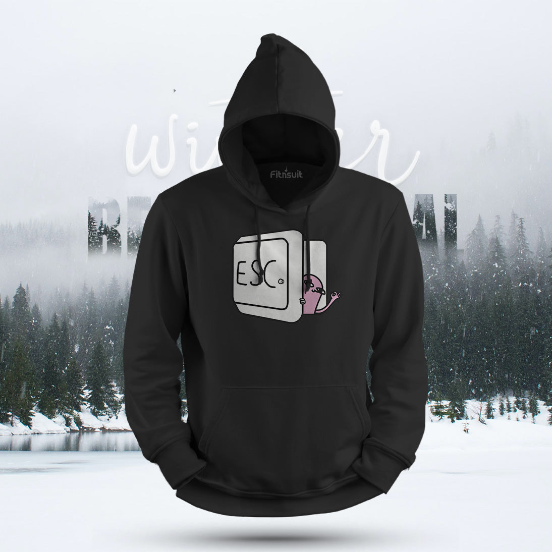 Escape Key Funny Design Hoodie & Sweatshirt
