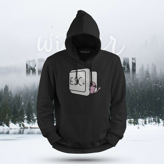 Escape Key Funny Design Hoodie & Sweatshirt