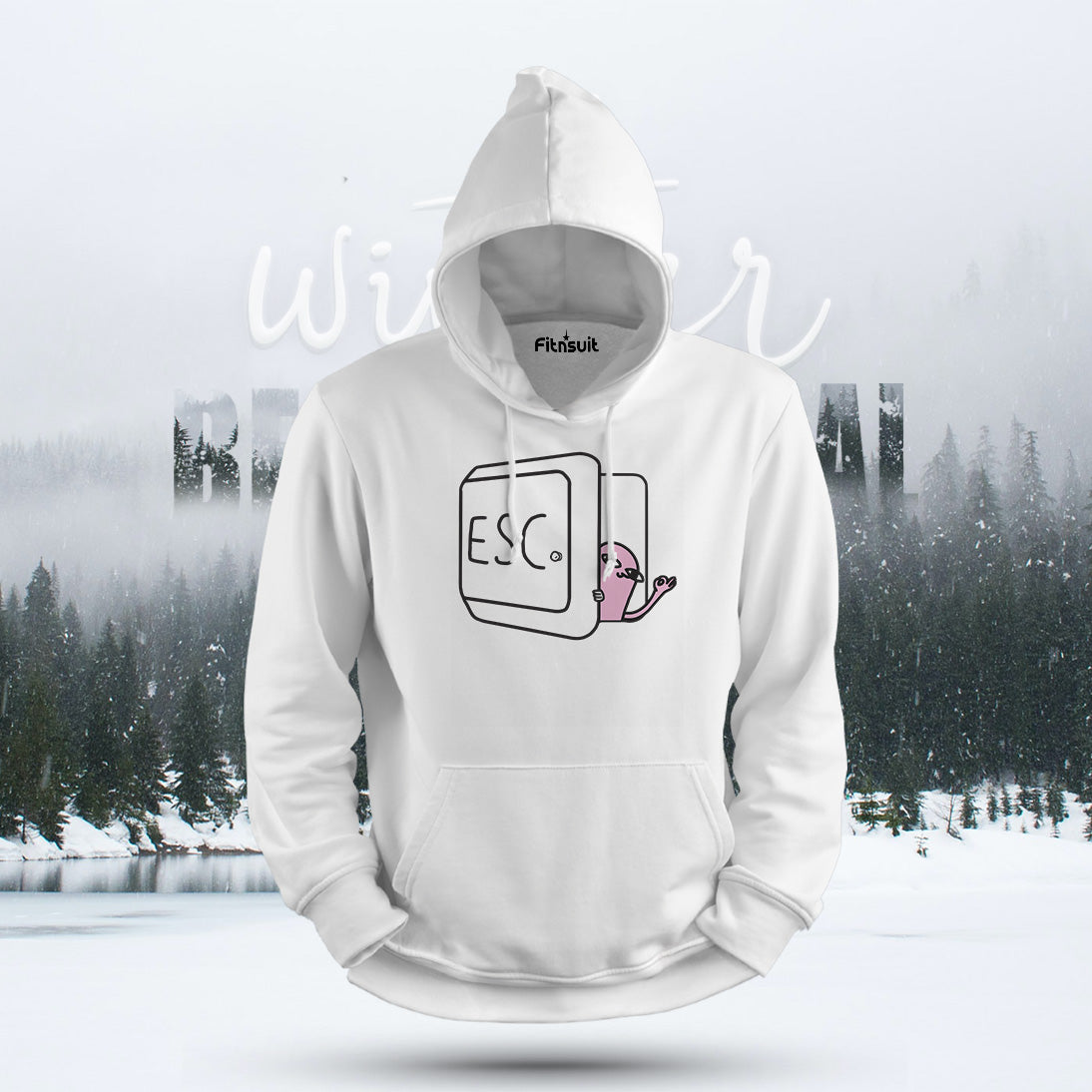Escape Key Funny Design Hoodie & Sweatshirt