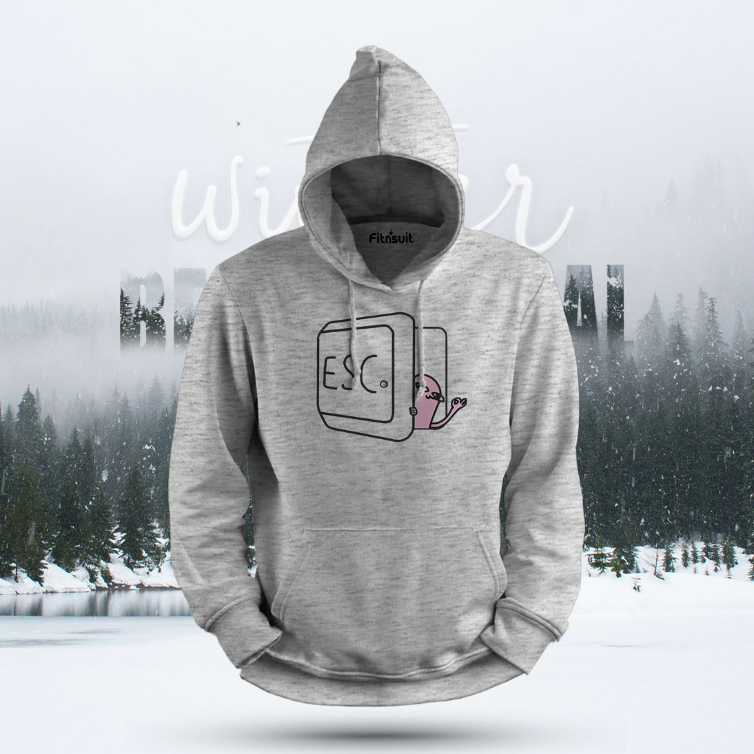 Escape Key Funny Design Hoodie & Sweatshirt