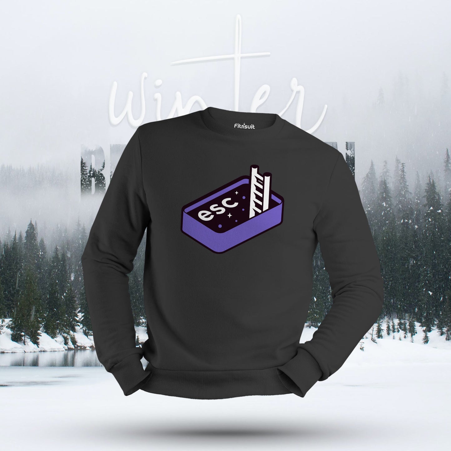 Escape Button Box Art Hoodie & Sweatshirt