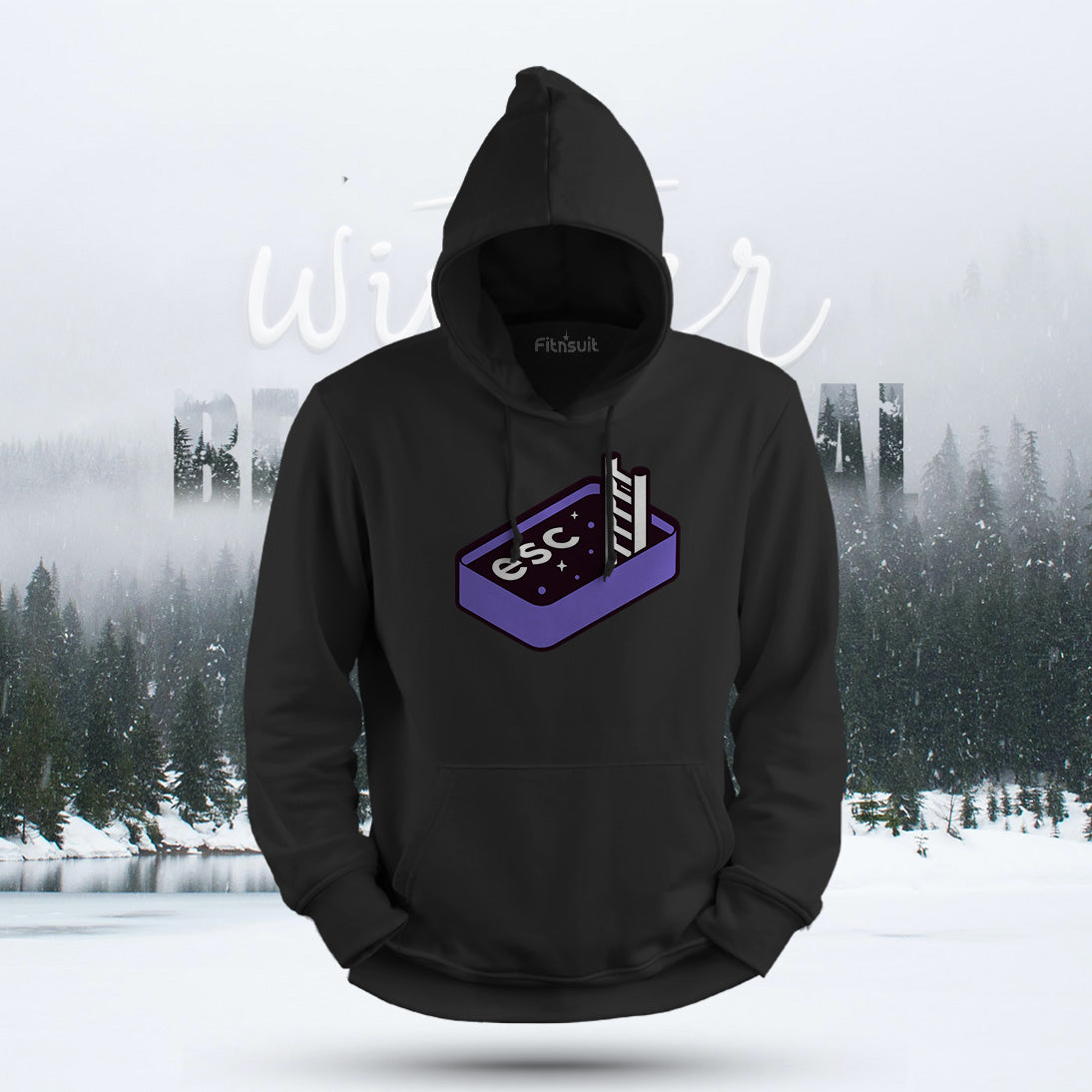 Escape Button Box Art Hoodie & Sweatshirt