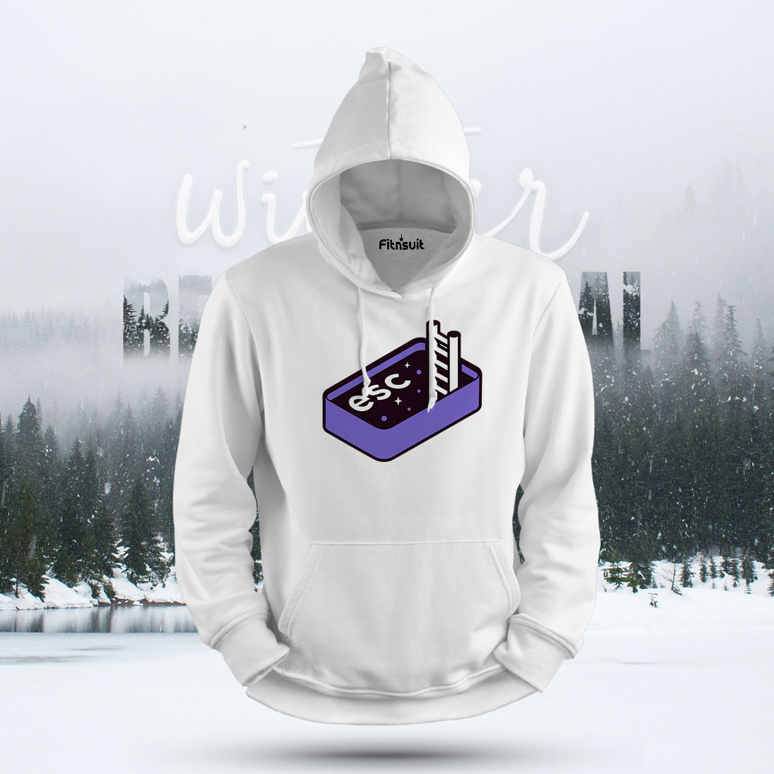 Escape Button Box Art Hoodie & Sweatshirt