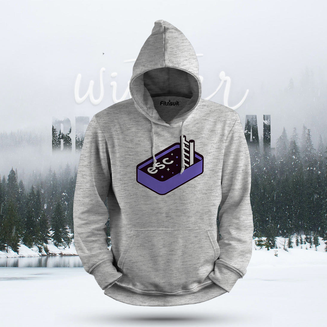 Escape Button Box Art Hoodie & Sweatshirt