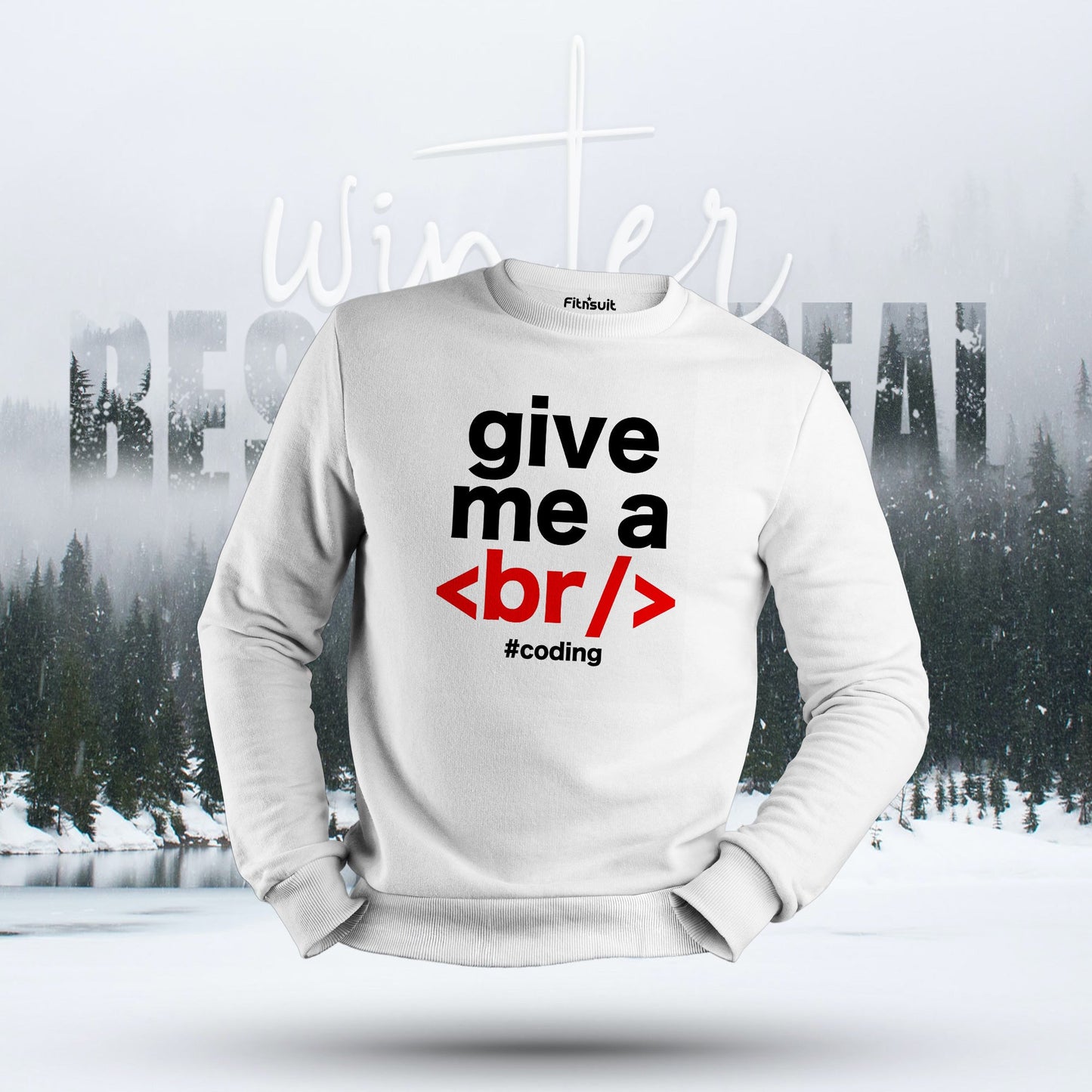 Give Me a Break Tag Coding Humor Hoodie & Sweatshirt