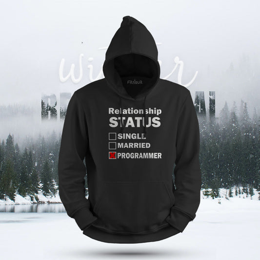 Relationship Status Programmer Humor Hoodie & Sweatshirt