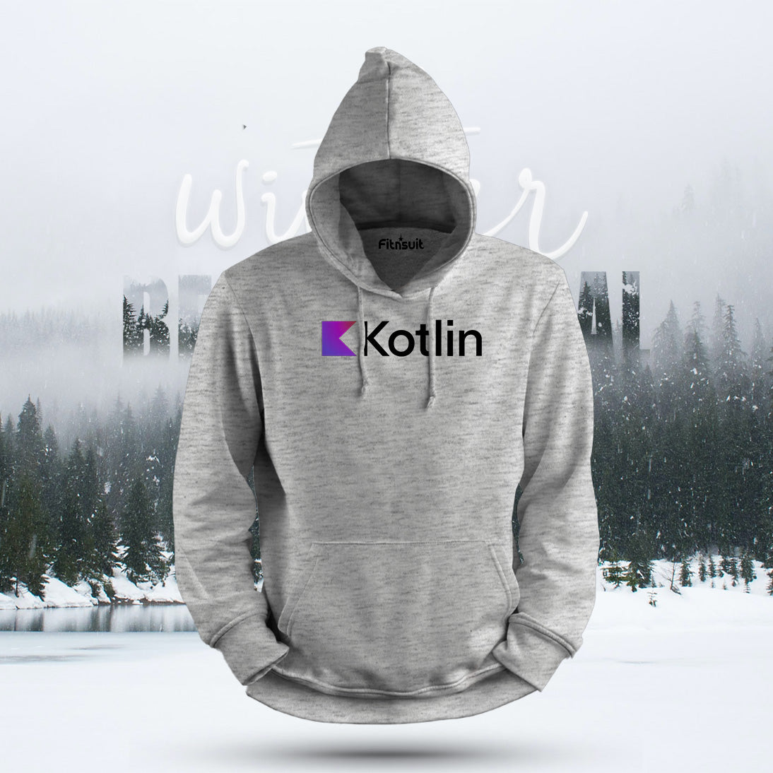Kotlin Developer Logo Hoodie & Sweatshirt