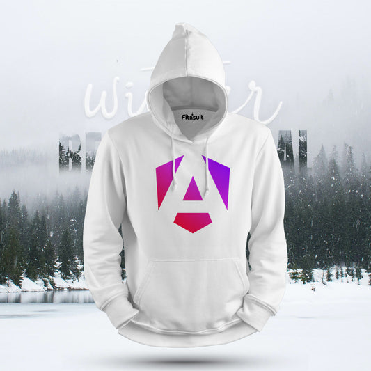Angular Gradient Logo Developer Hoodie & Sweatshirt