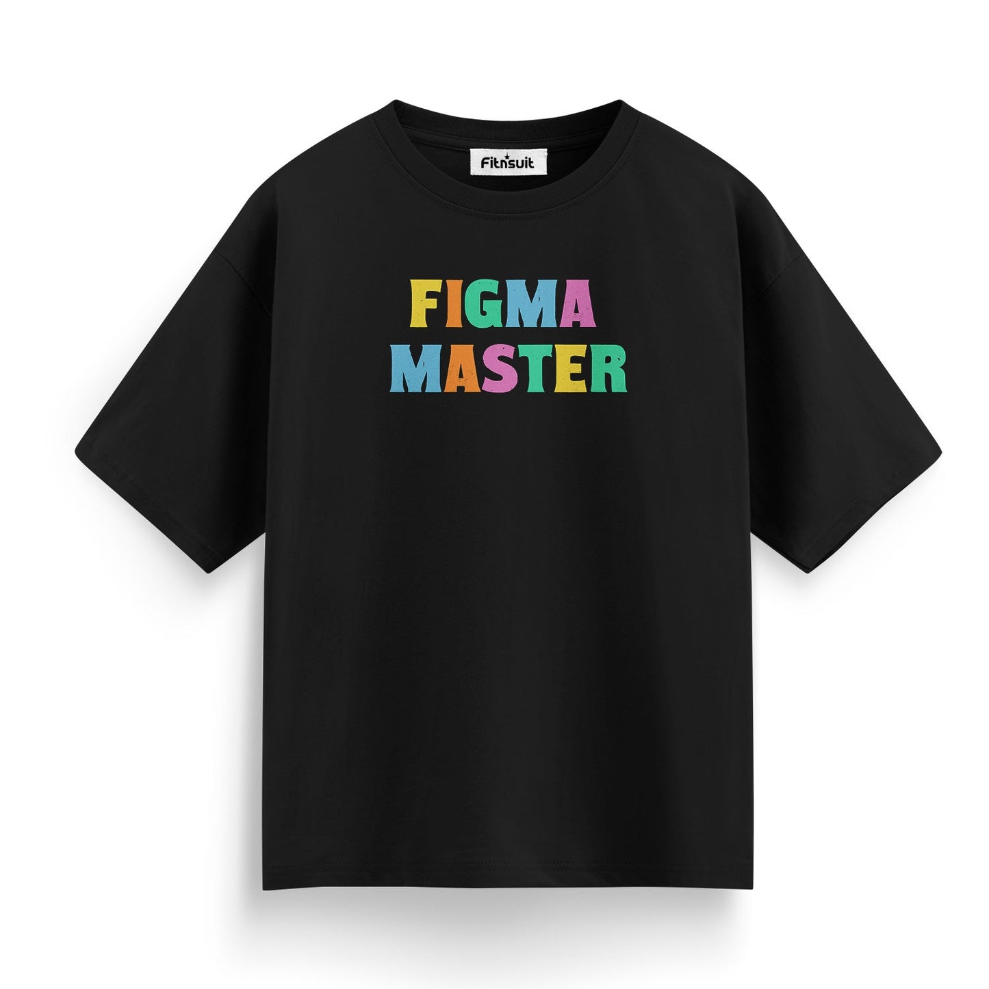 Figma Master Bold Typography UI UX Designer T-Shirt