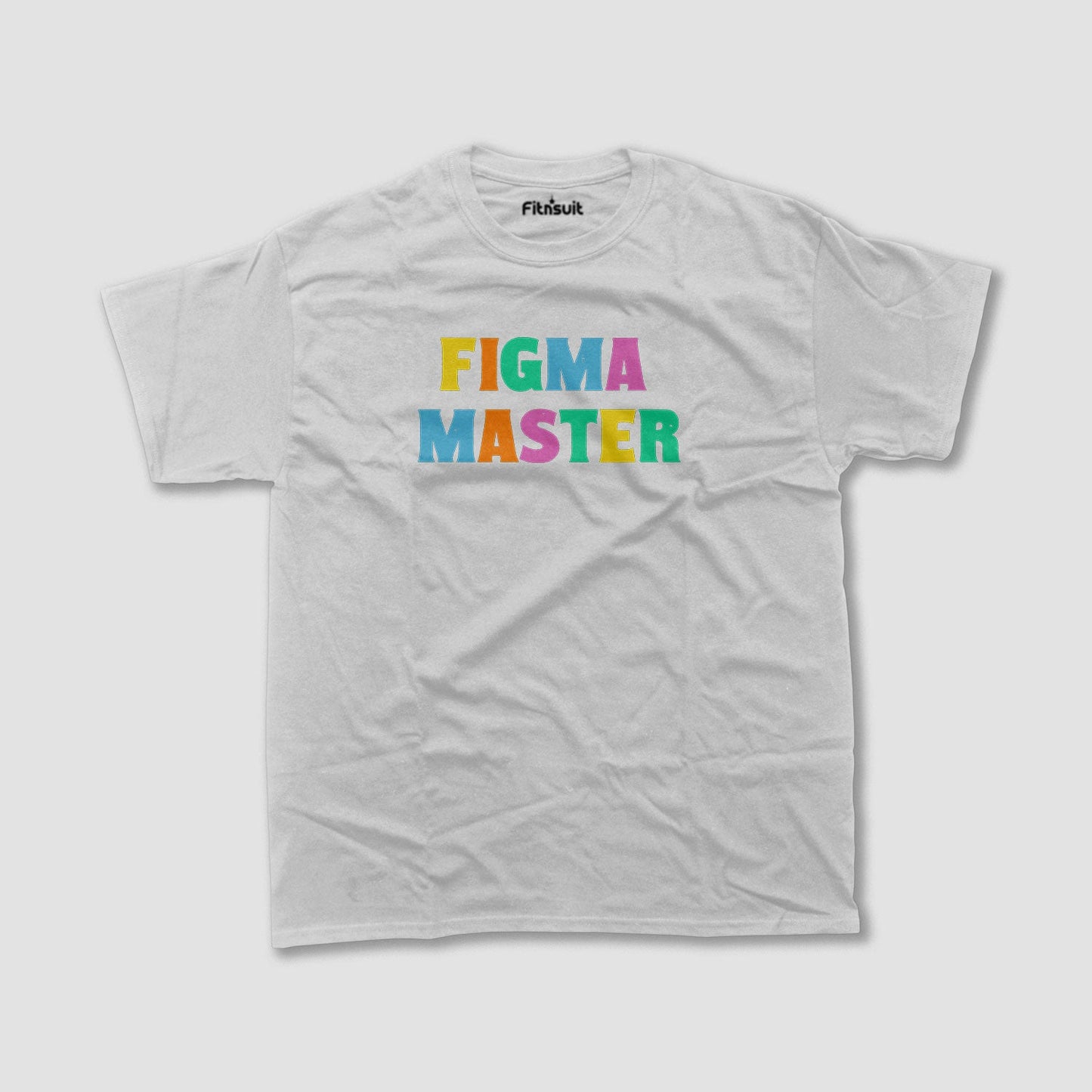 Figma Master Bold Typography UI UX Designer T-Shirt