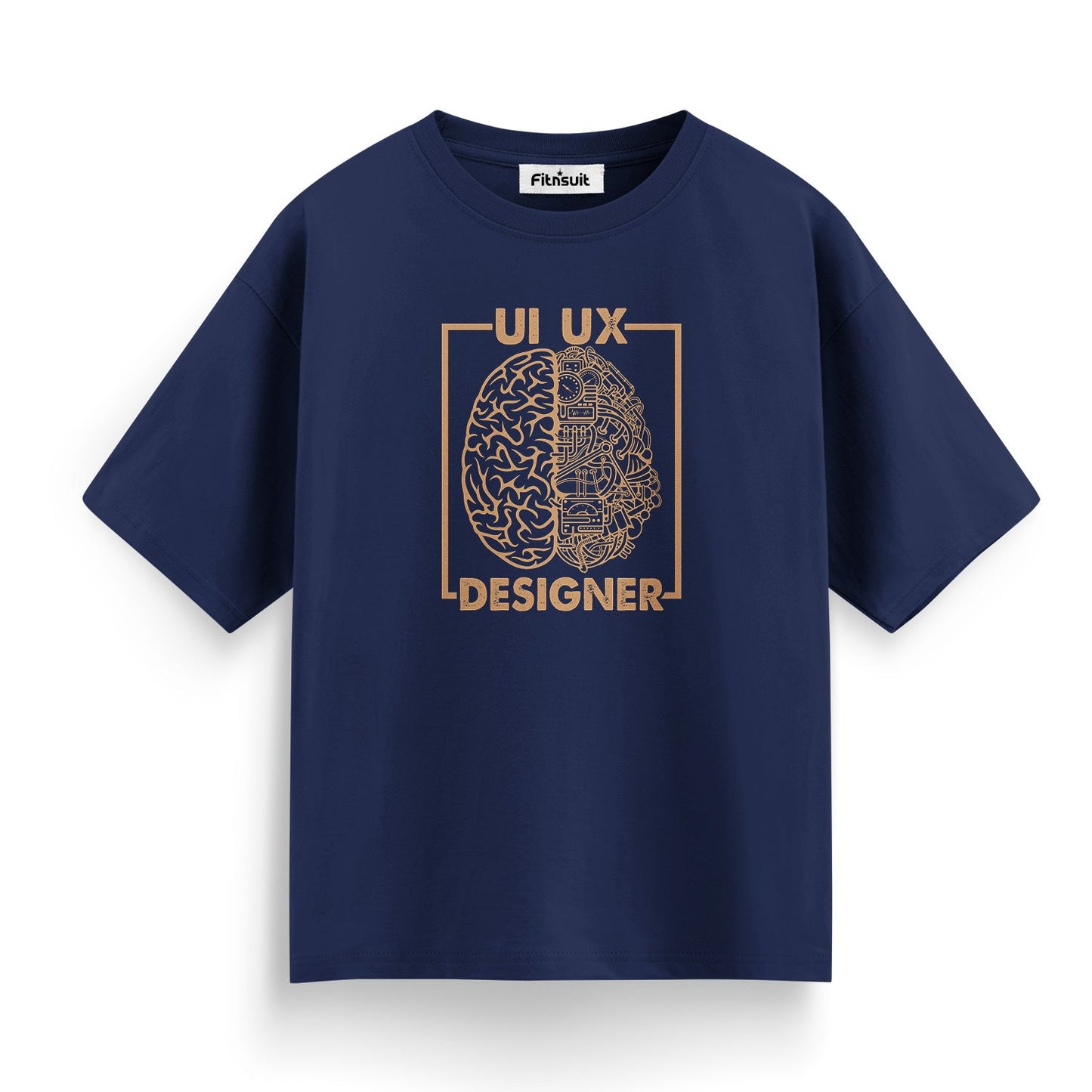 UI UX Designer Brain Circuit Art UI UX Designer T-Shirt