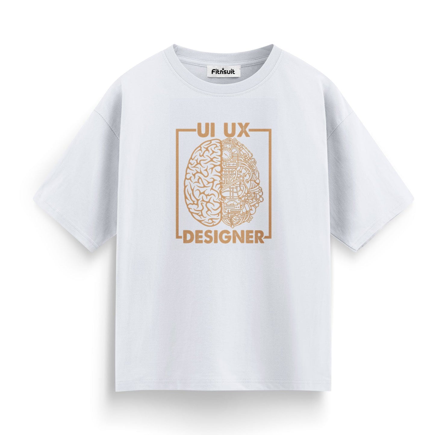 UI UX Designer Brain Circuit Art UI UX Designer T-Shirt