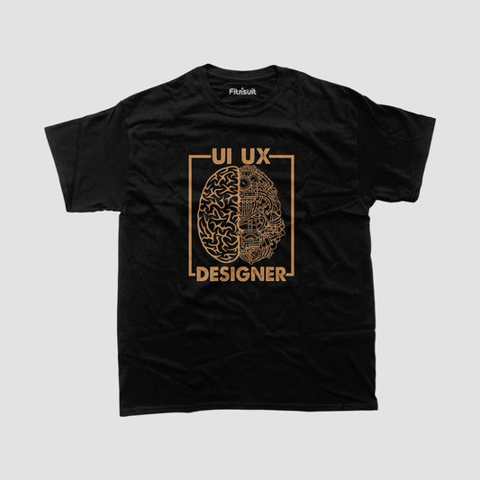 UI UX Designer Brain Circuit Art UI UX Designer T-Shirt