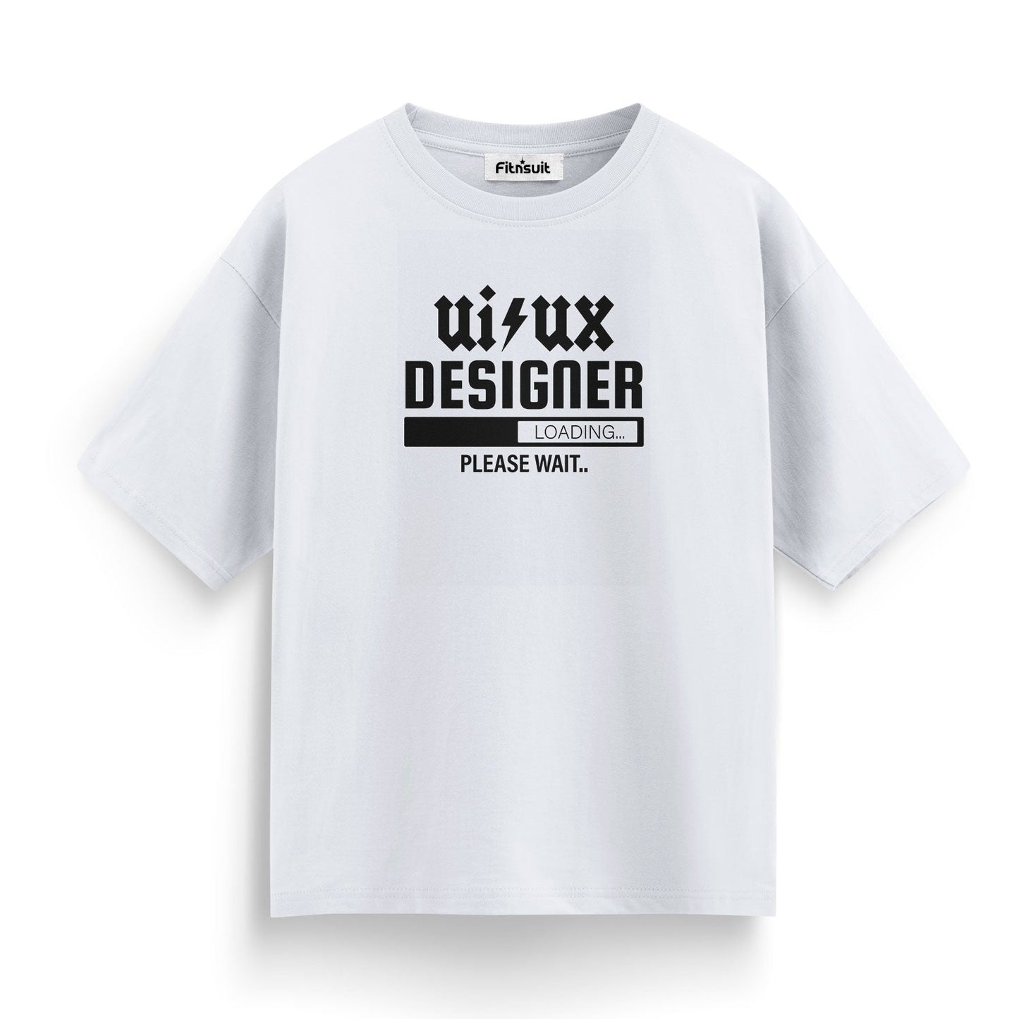 UI ⚡ UX Designer Loading Please Wait UI UX Designer T-Shirt