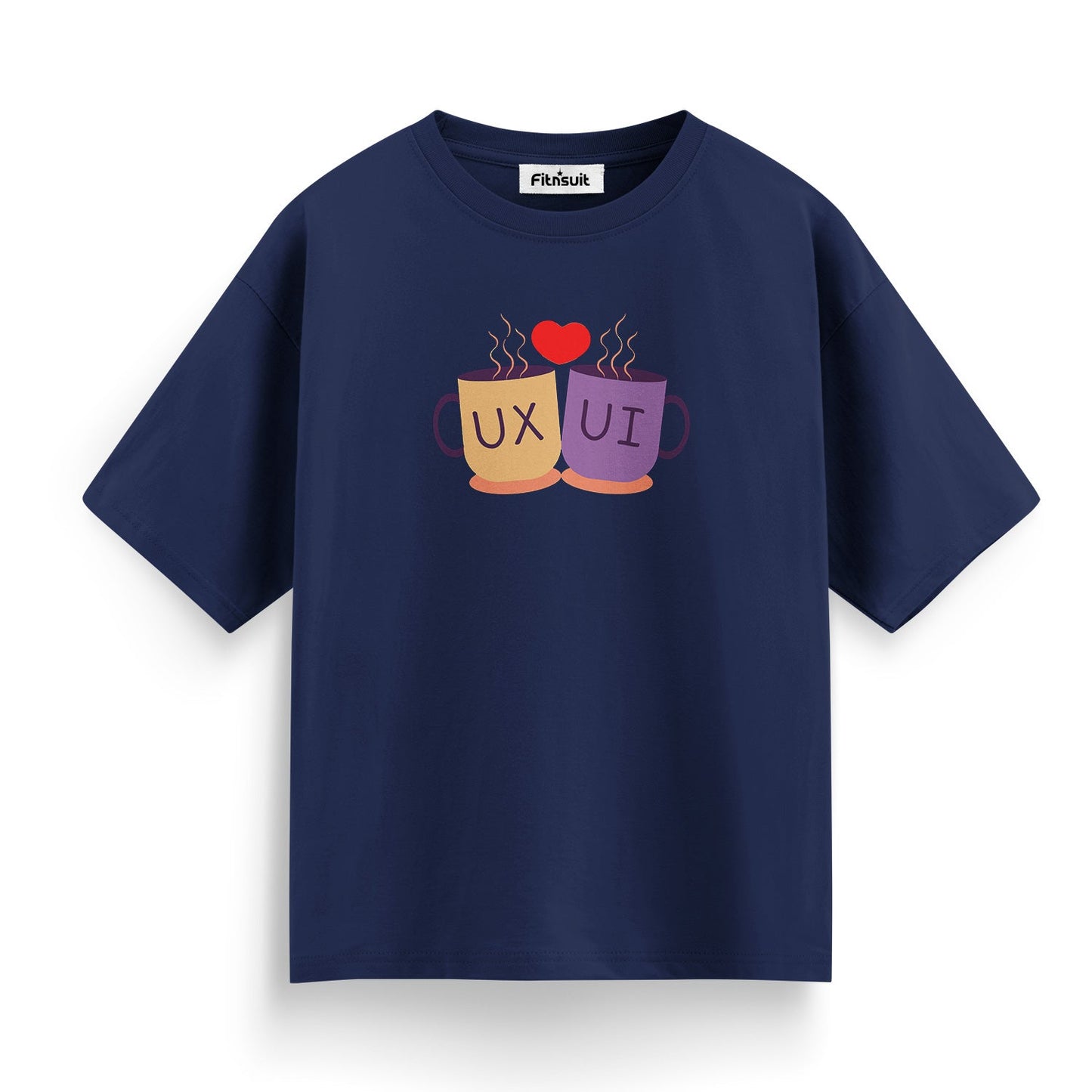 UX ❤️ UI Coffee Mugs Illustration UI UX Designer T-Shirt
