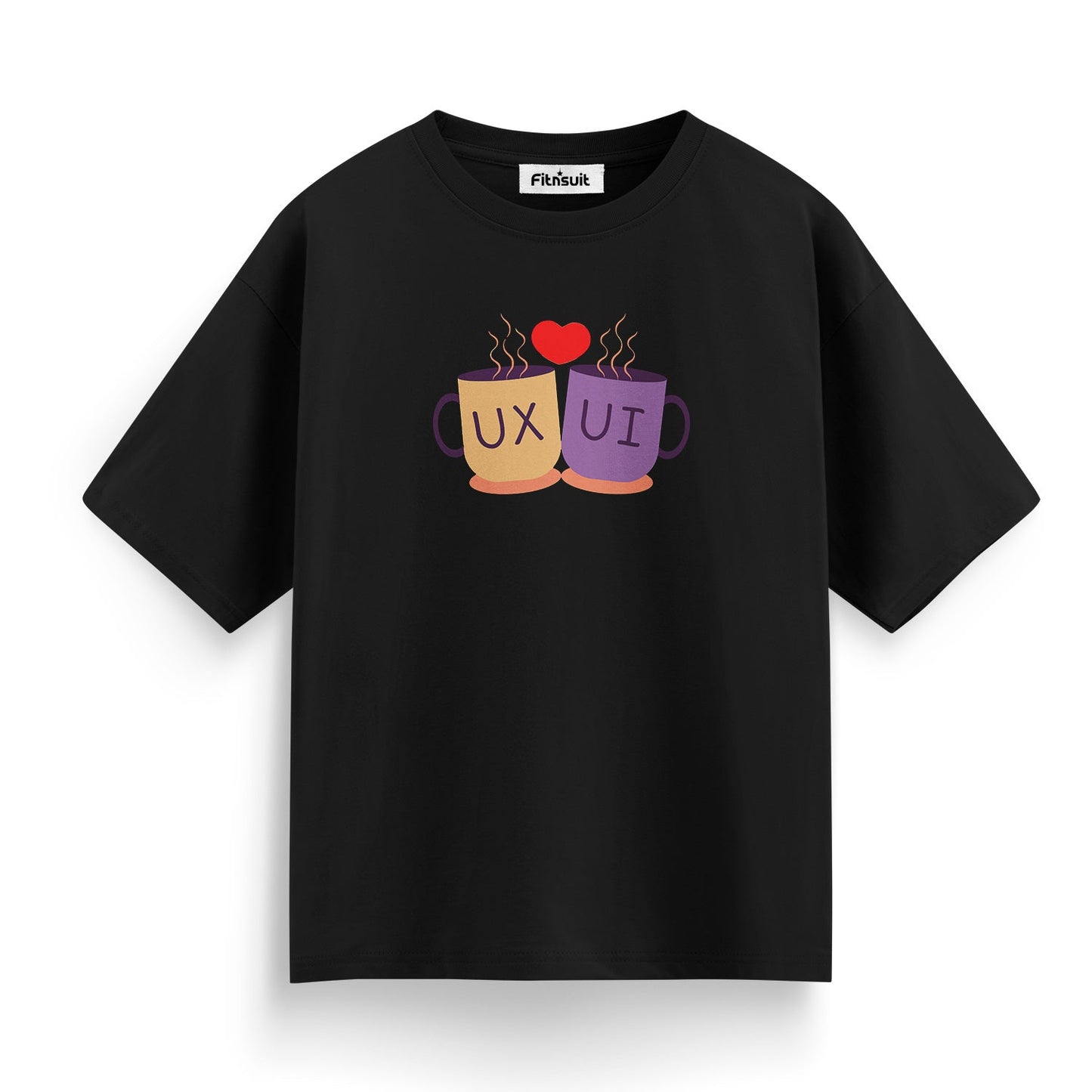 UX ❤️ UI Coffee Mugs Illustration UI UX Designer T-Shirt