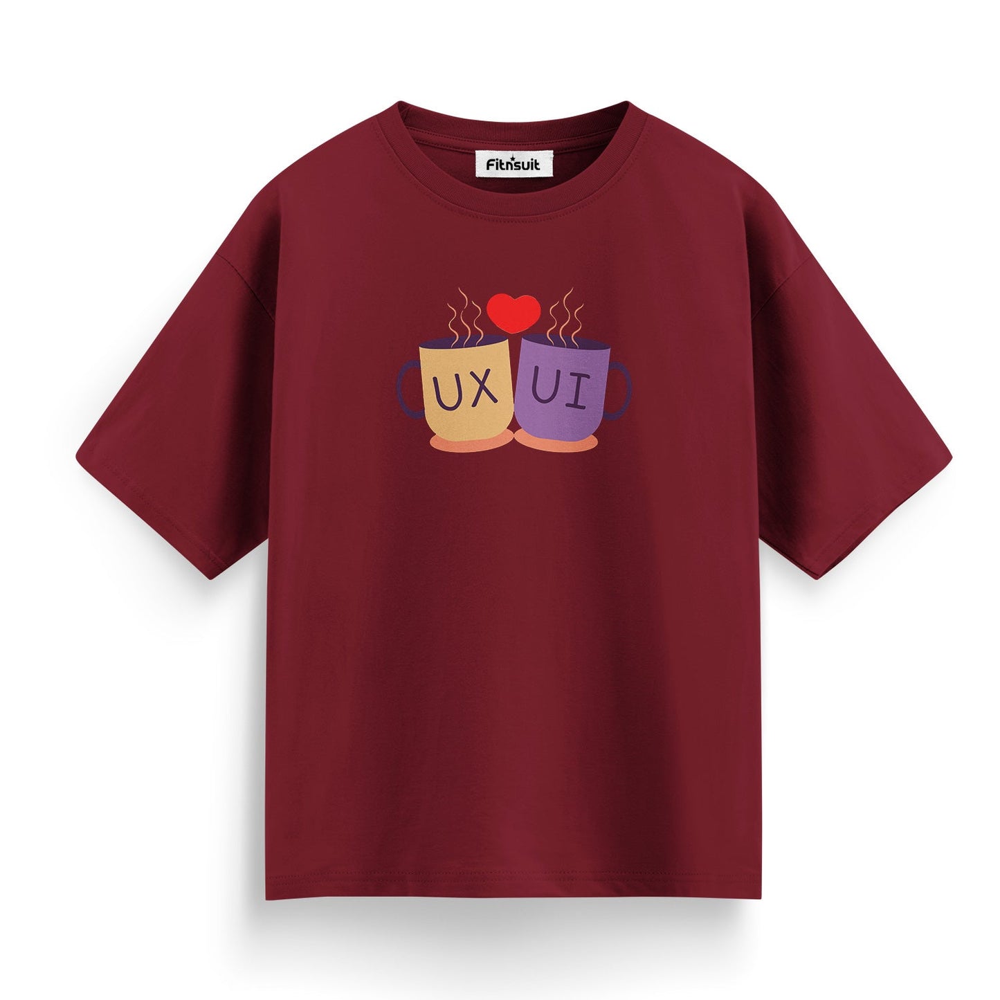 UX ❤️ UI Coffee Mugs Illustration UI UX Designer T-Shirt