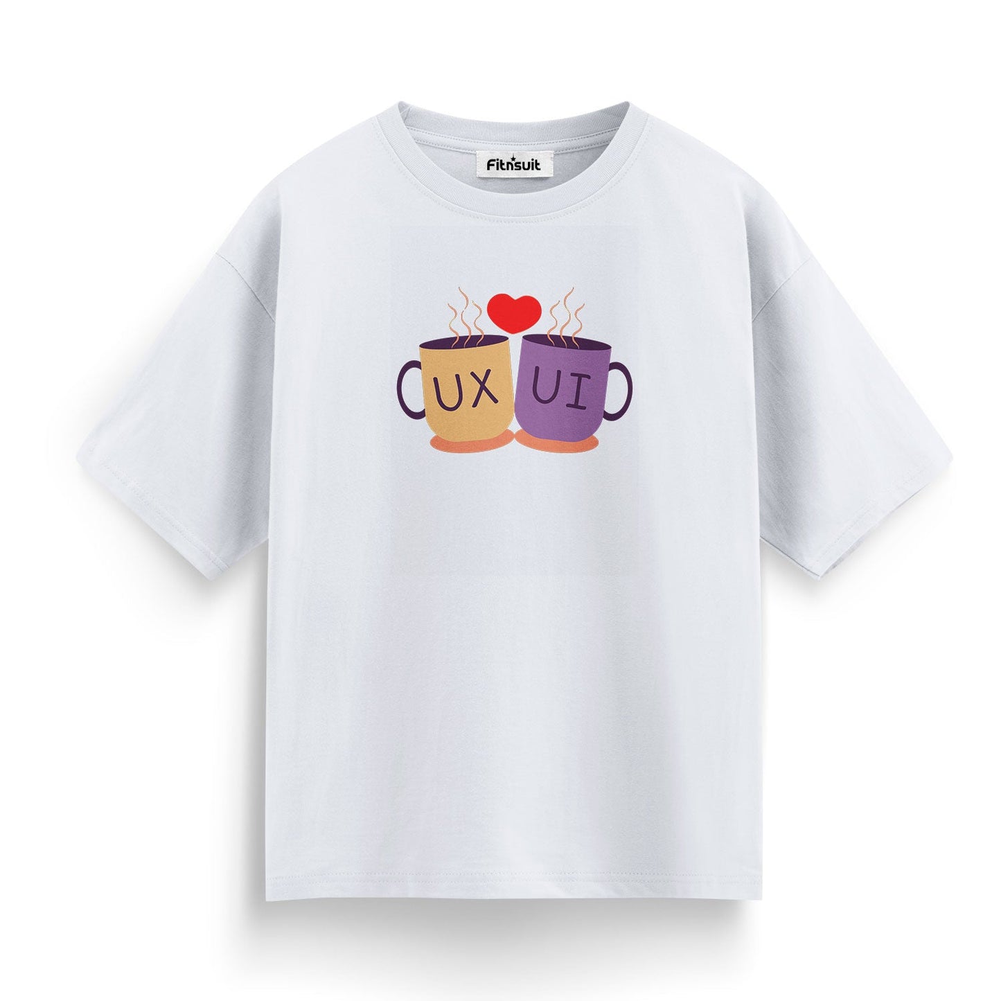 UX ❤️ UI Coffee Mugs Illustration UI UX Designer T-Shirt
