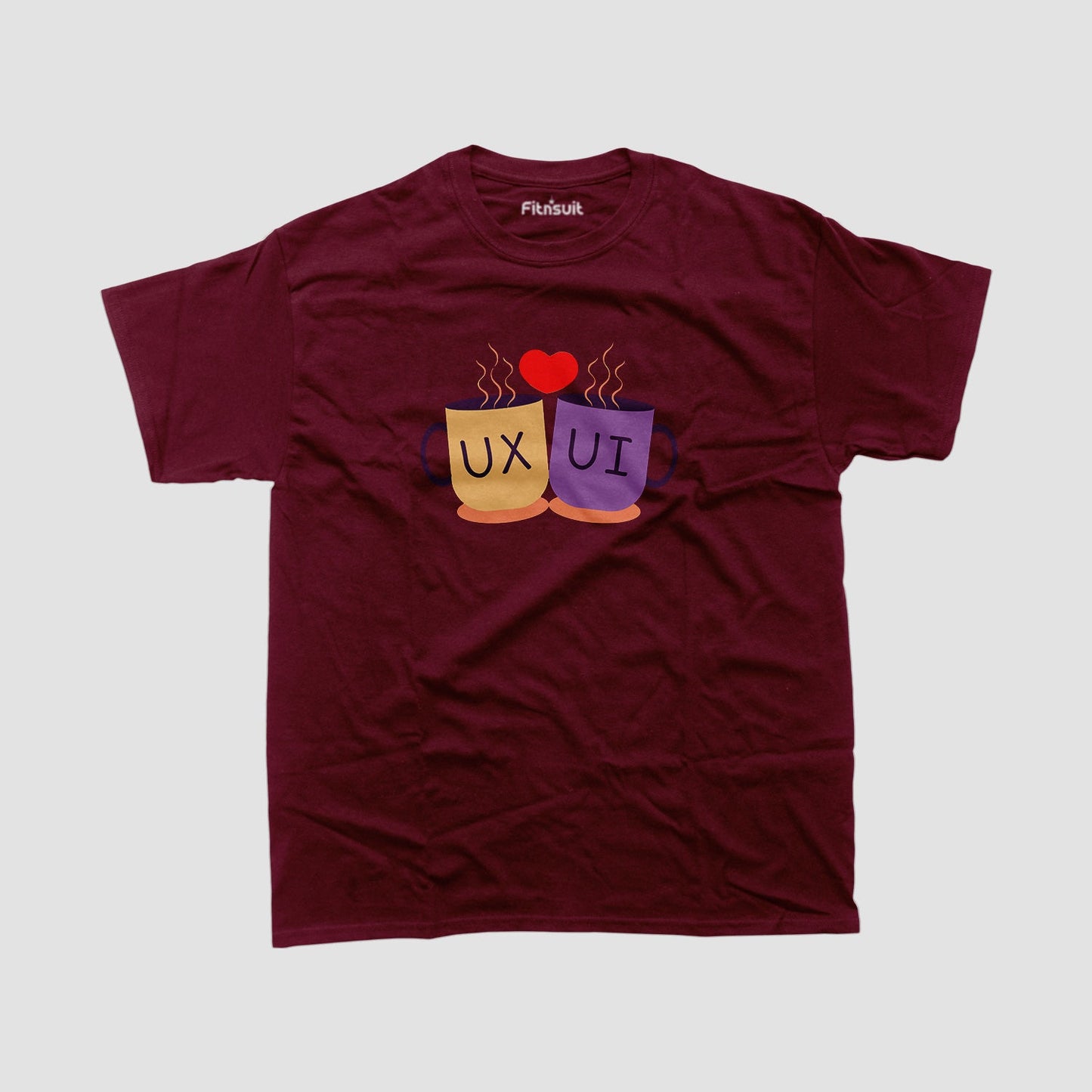 UX ❤️ UI Coffee Mugs Illustration UI UX Designer T-Shirt