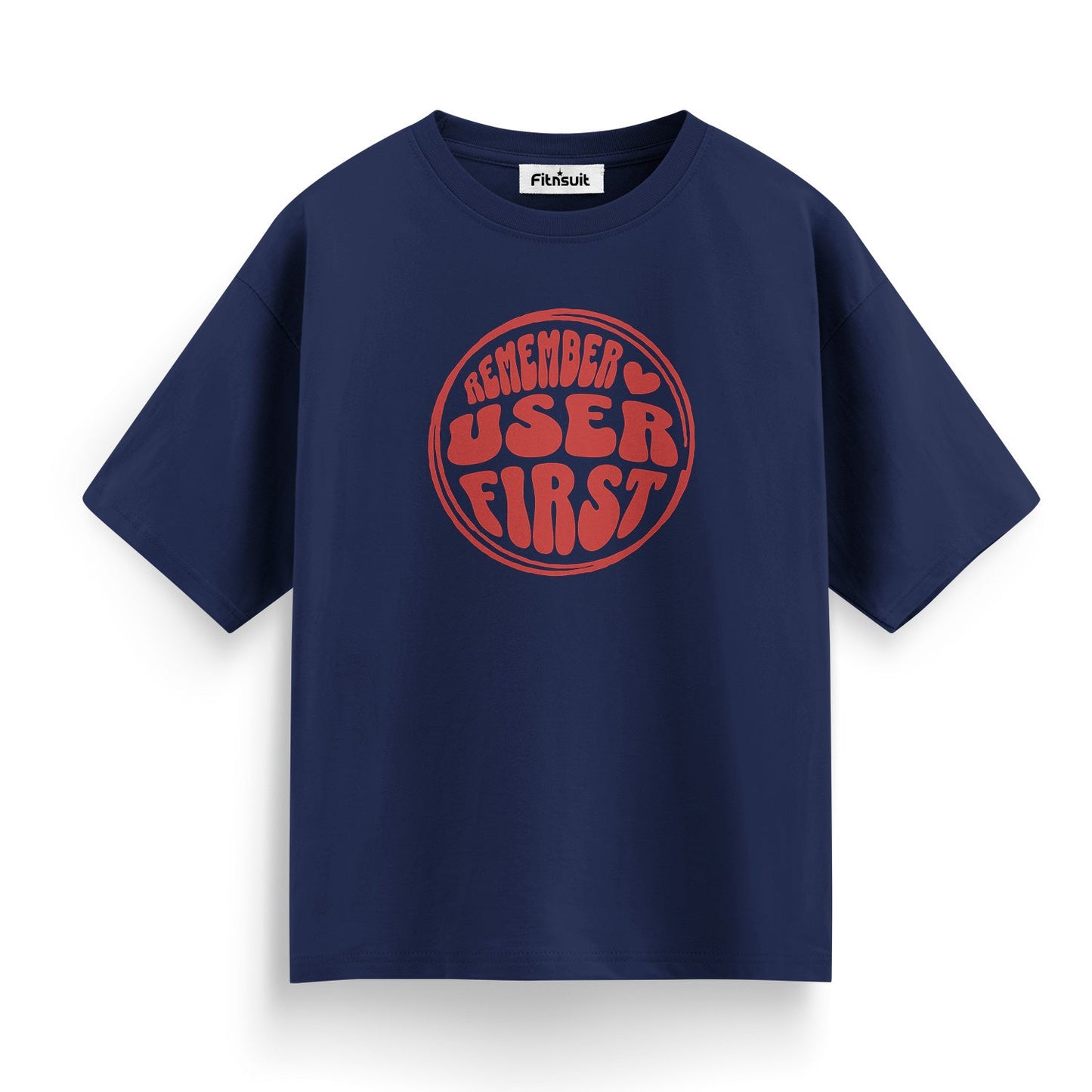 Remember: User First Bold Text UI UX Designer T-Shirt